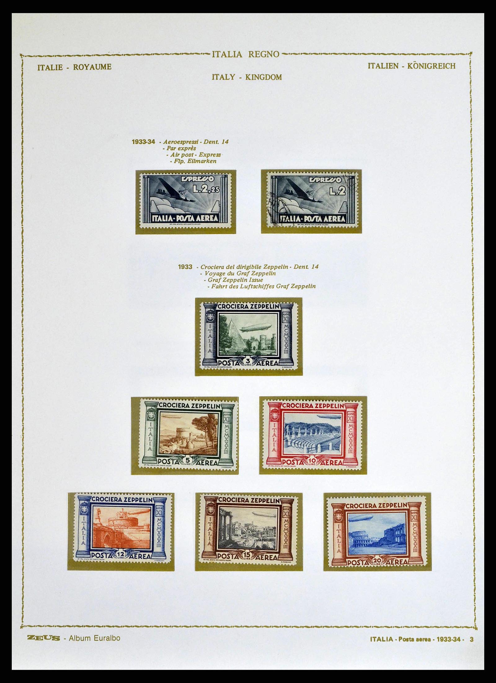 38605 0066 - Stamp collection 38605 Italy 1862-1942.