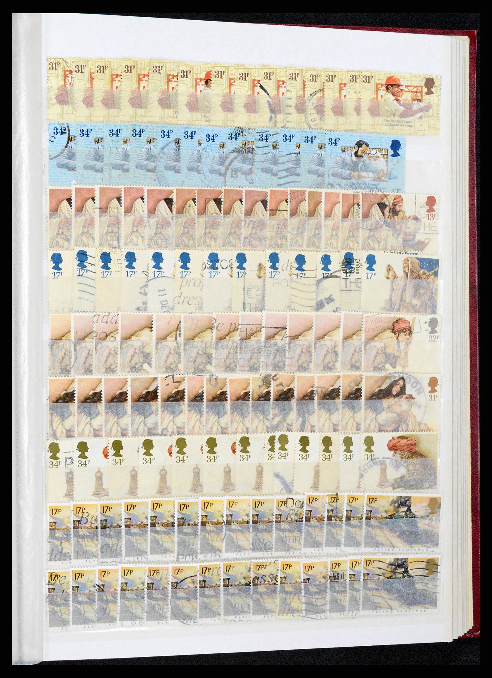 38606 0081 - Postzegelverzameling 38606 Engeland 1971-2004.