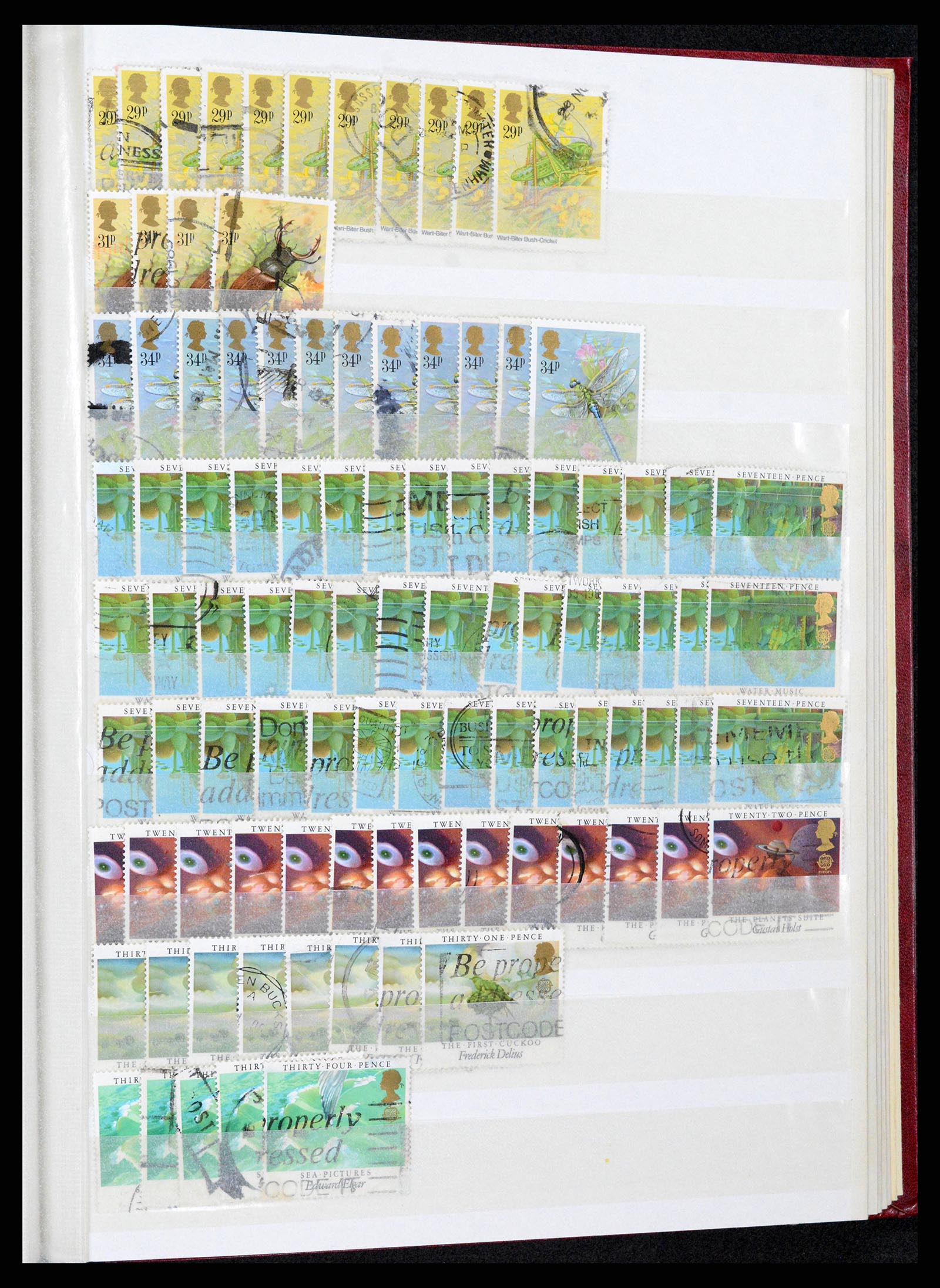 38606 0082 - Postzegelverzameling 38606 Engeland 1971-2004.