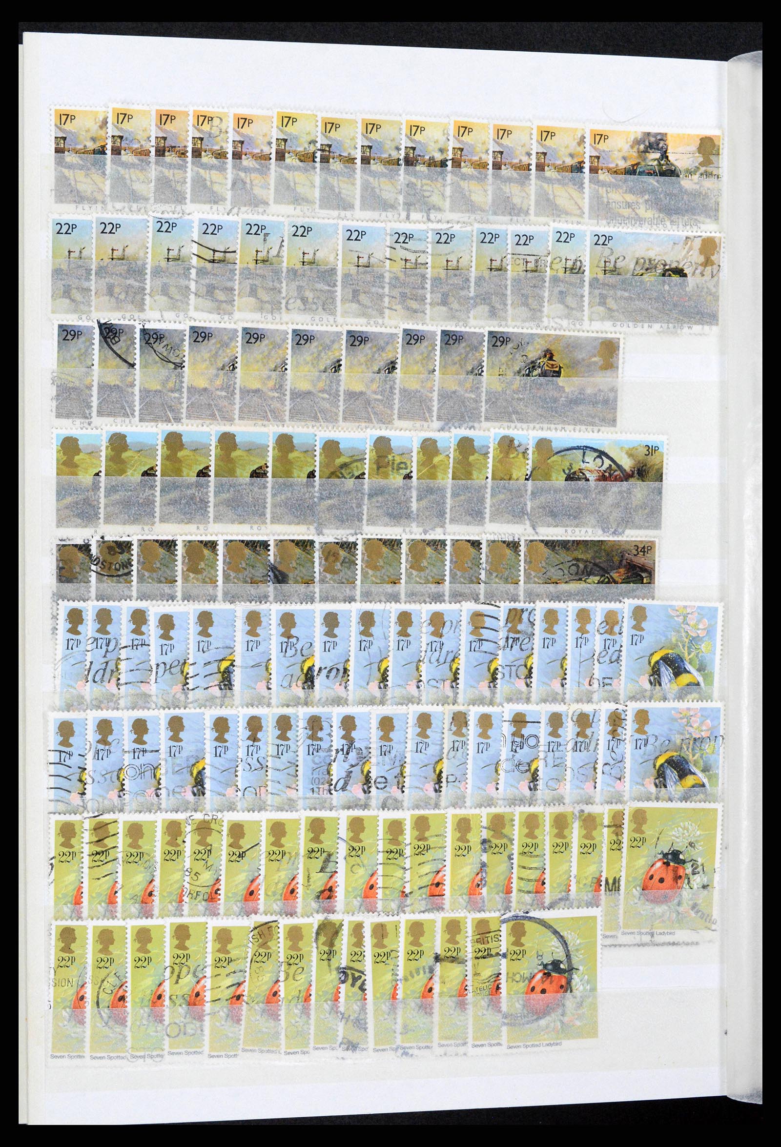 38606 0083 - Postzegelverzameling 38606 Engeland 1971-2004.