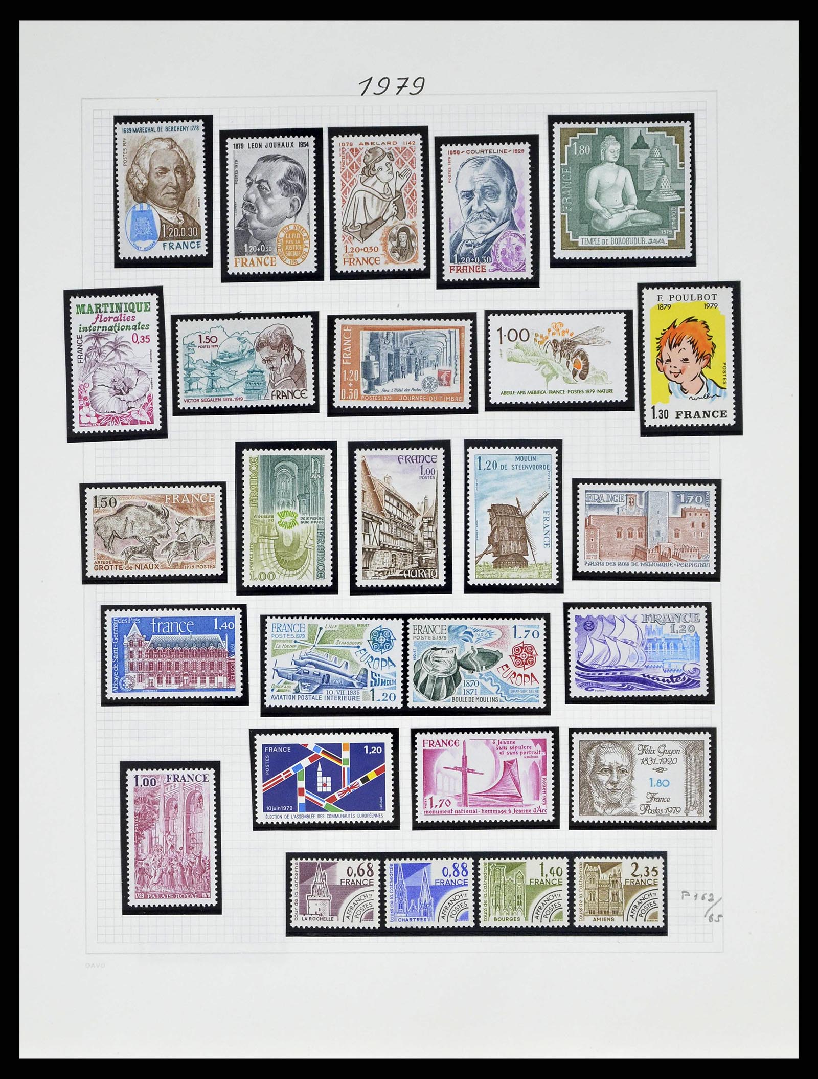 38645 0152 - Postzegelverzameling 38645 Frankrijk 1849-1983.