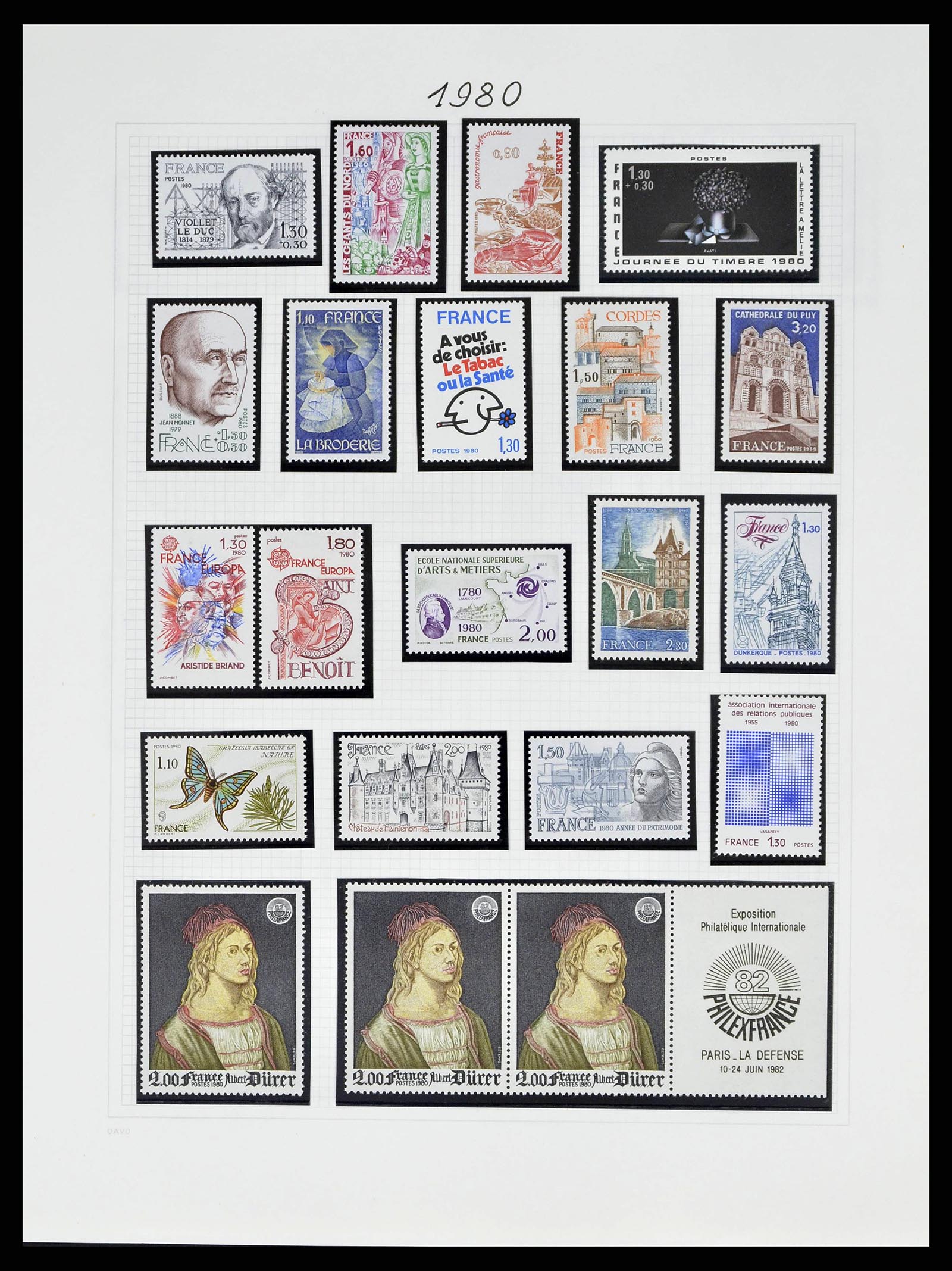 38645 0154 - Postzegelverzameling 38645 Frankrijk 1849-1983.