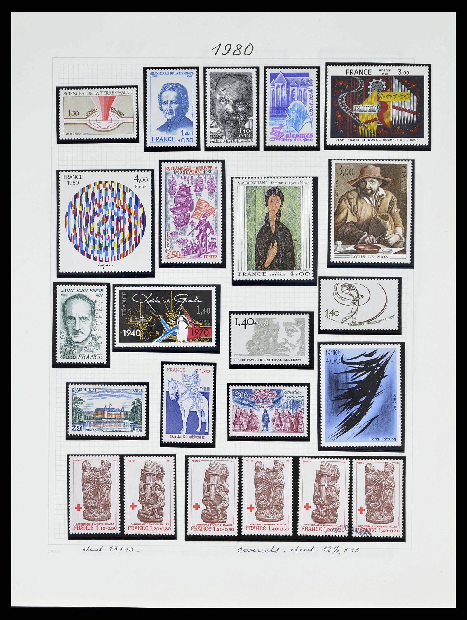 38645 0155 - Postzegelverzameling 38645 Frankrijk 1849-1983.