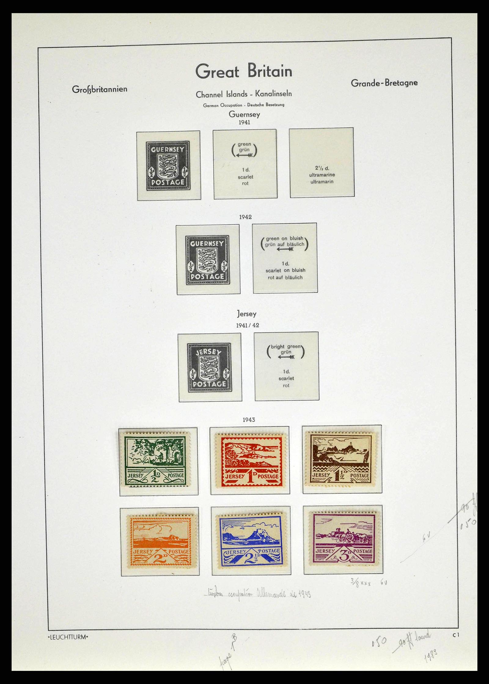 38649 0142 - Postzegelverzameling 38649 Engeland 1840-1971.