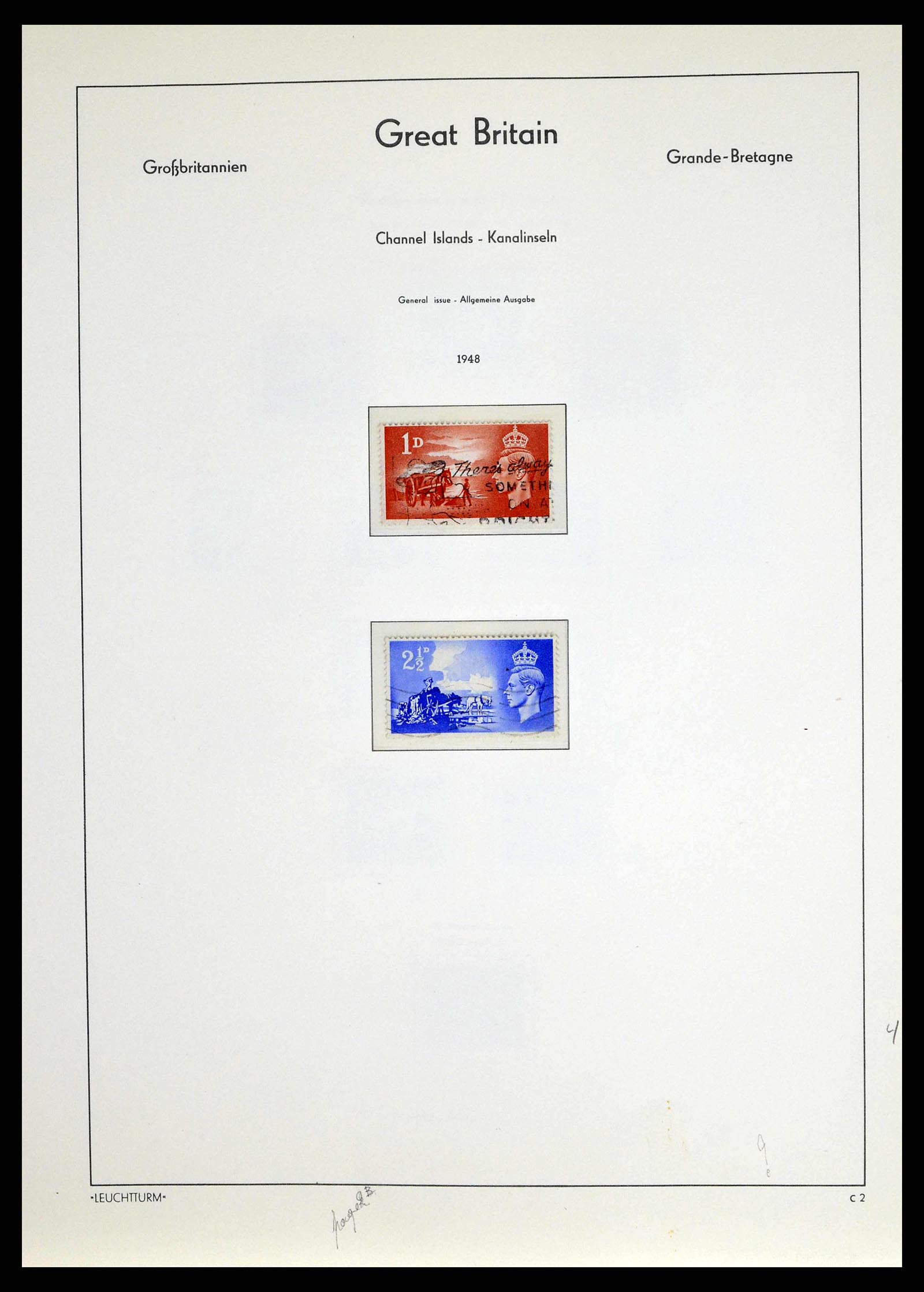 38649 0143 - Postzegelverzameling 38649 Engeland 1840-1971.
