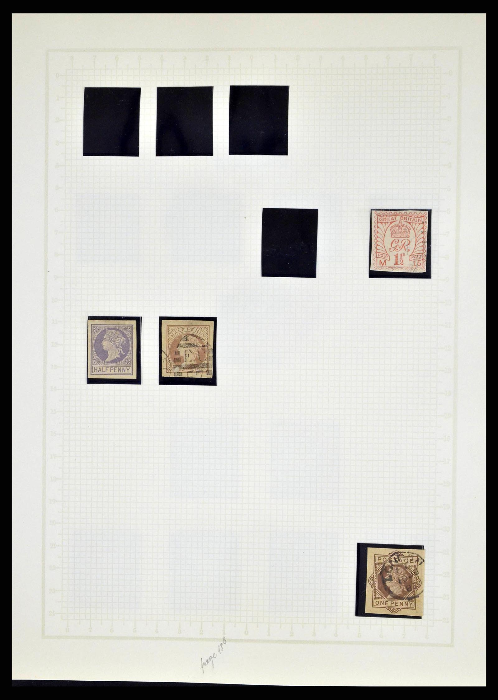 38649 0157 - Postzegelverzameling 38649 Engeland 1840-1971.
