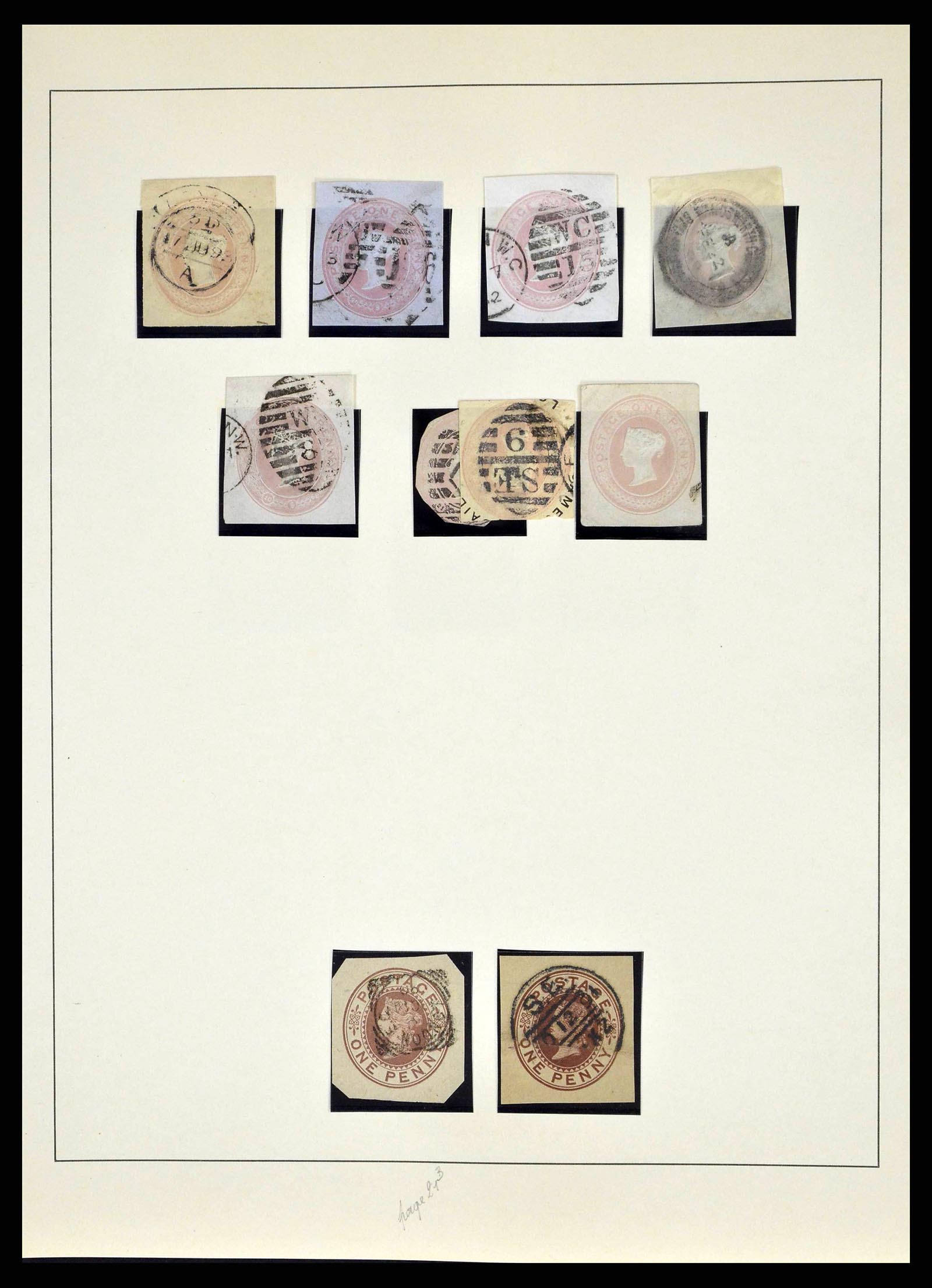 38649 0160 - Postzegelverzameling 38649 Engeland 1840-1971.