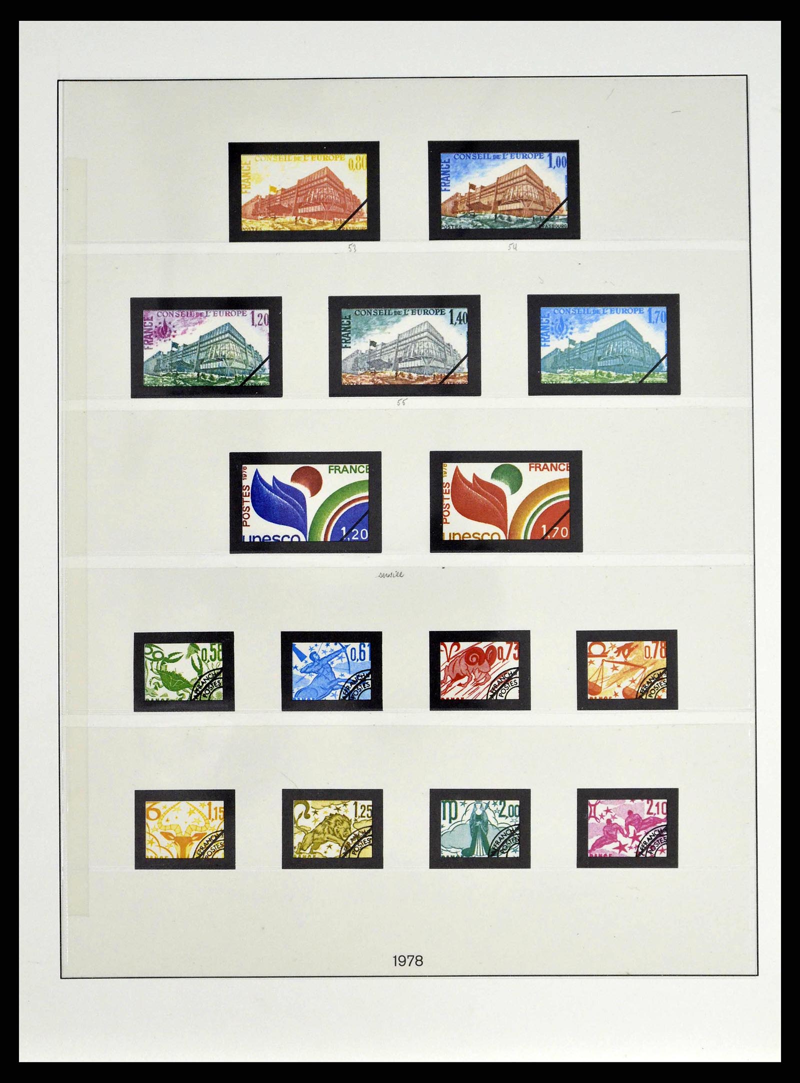 38651 0215 - Postzegelverzameling 38651 Frankrijk 1849-1978.