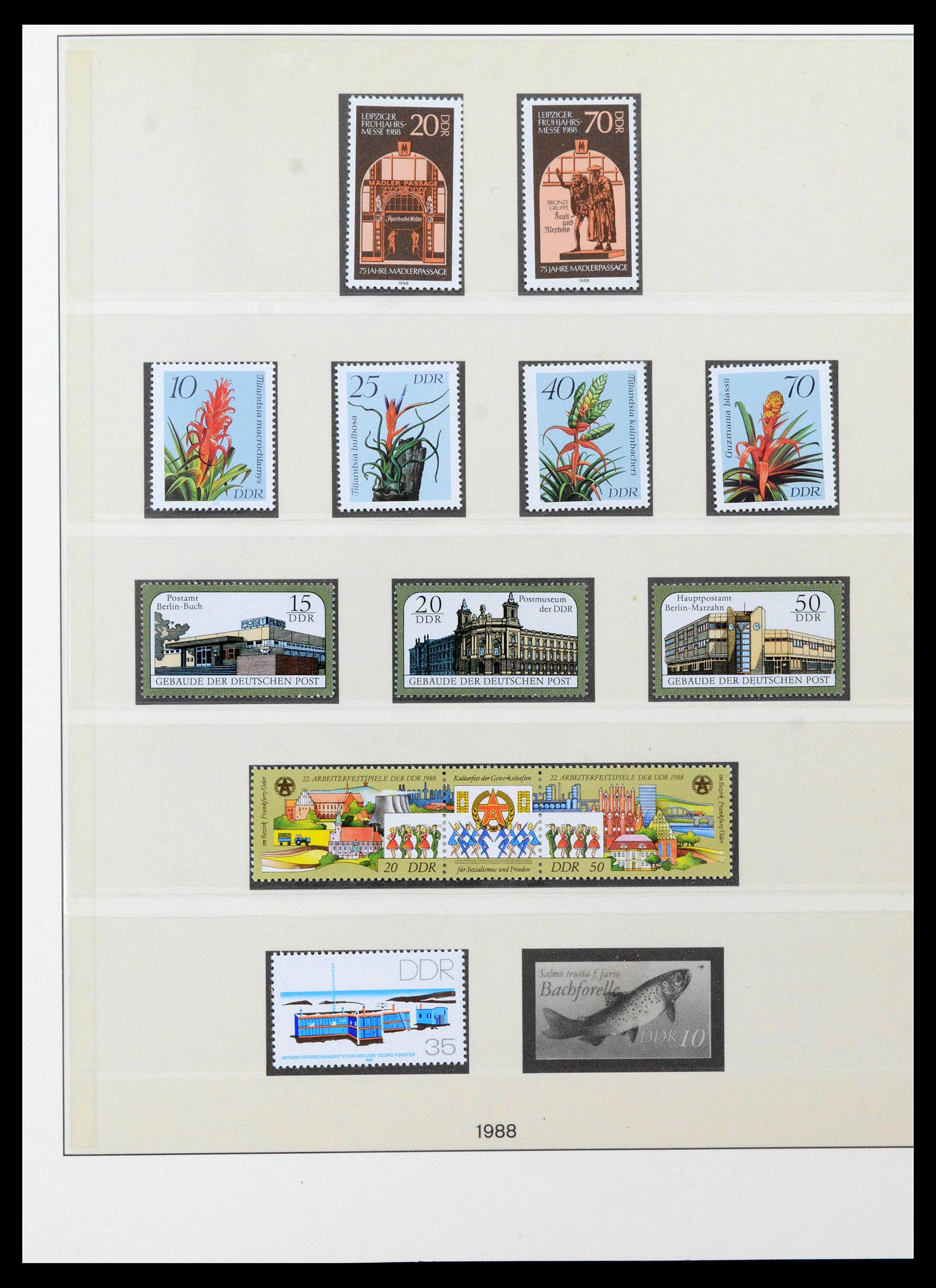 38652 0303 - Postzegelverzameling 38652 DDR 1949-1990.
