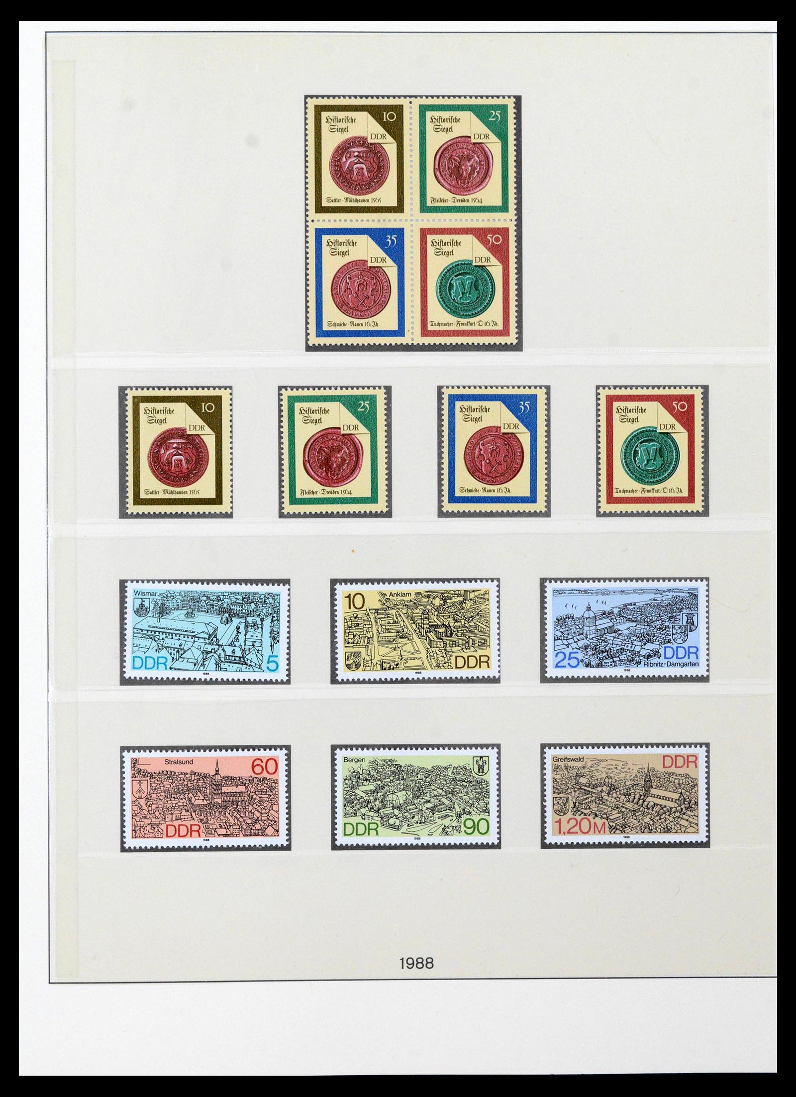 38652 0305 - Postzegelverzameling 38652 DDR 1949-1990.