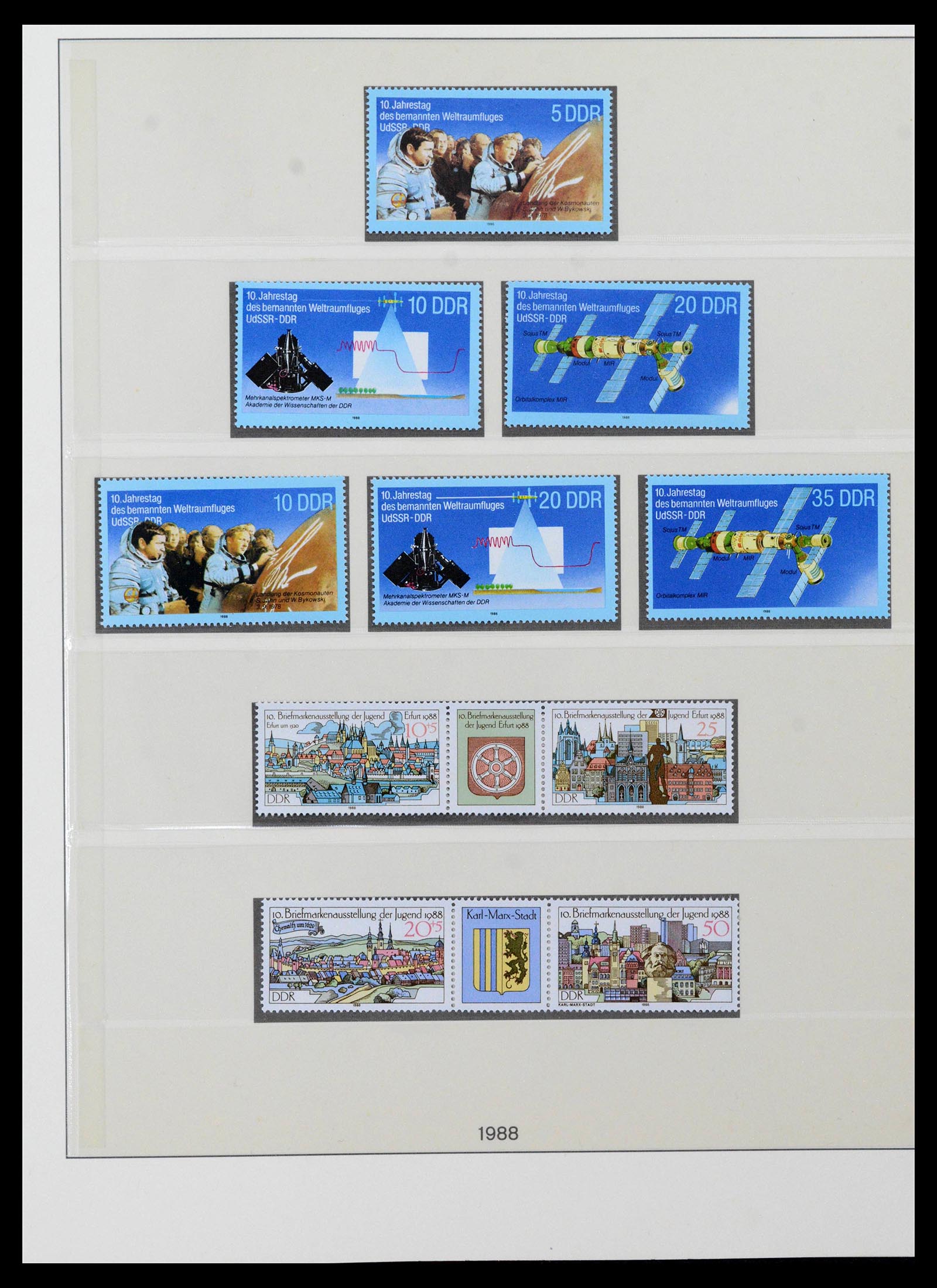 38652 0306 - Postzegelverzameling 38652 DDR 1949-1990.