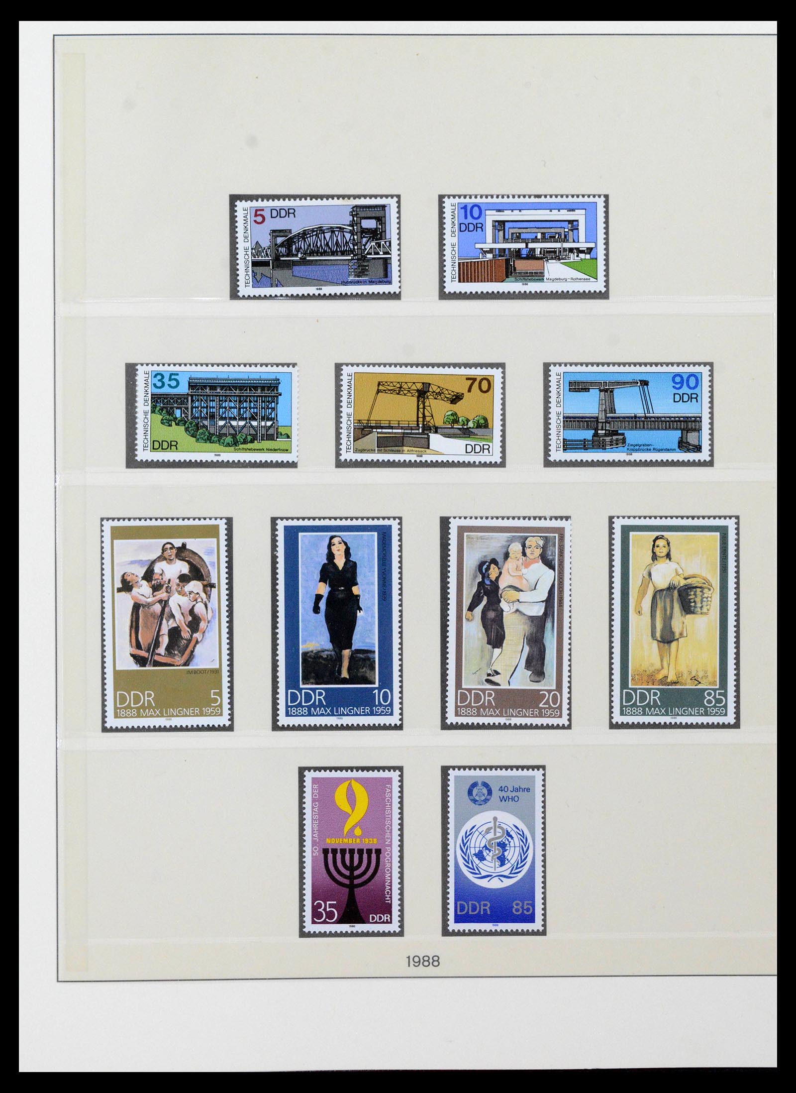 38652 0310 - Postzegelverzameling 38652 DDR 1949-1990.