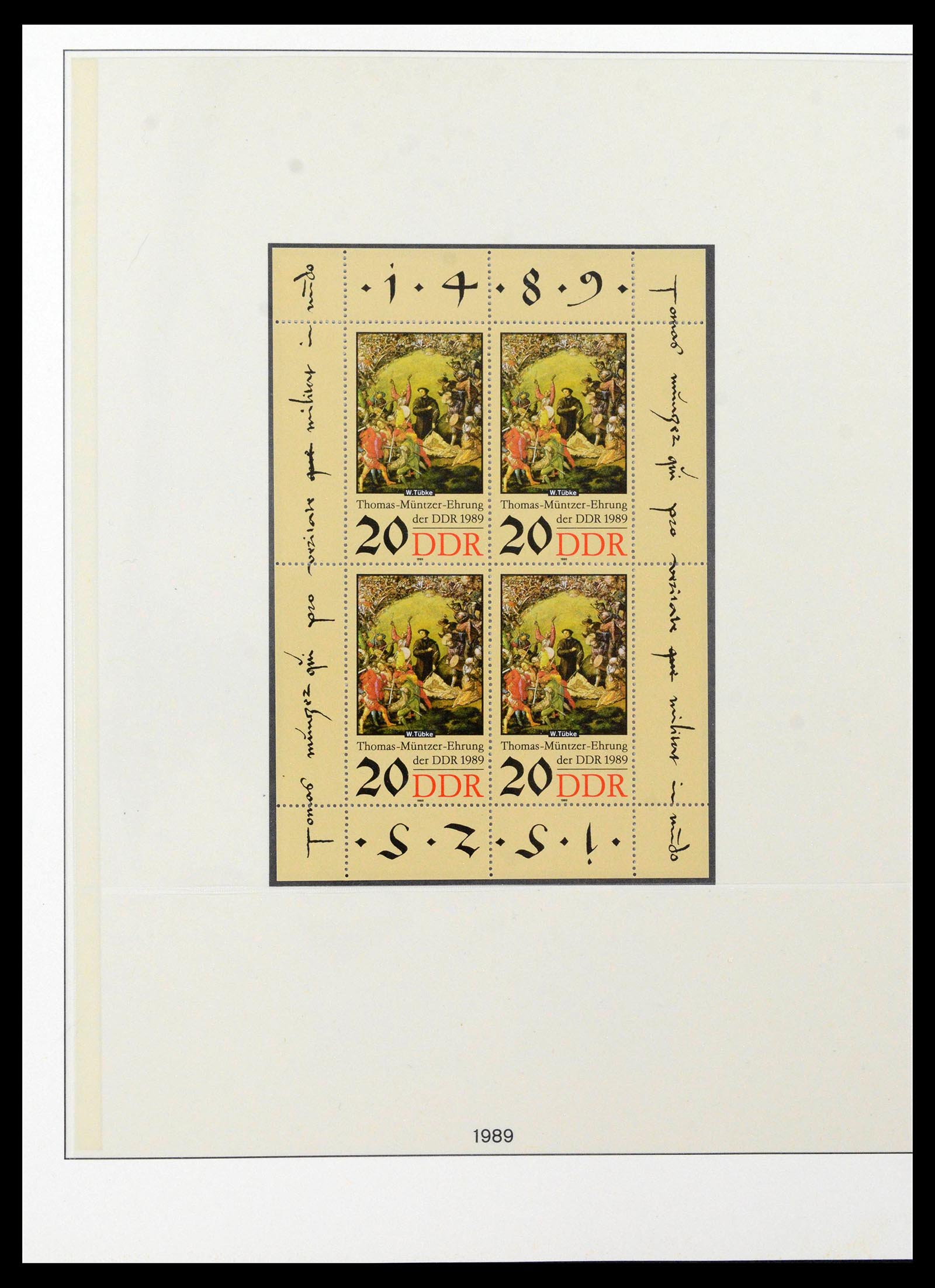 38652 0314 - Postzegelverzameling 38652 DDR 1949-1990.