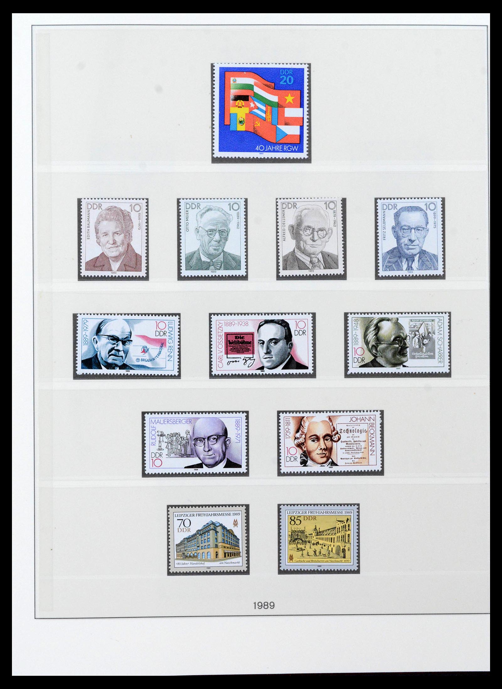 38652 0315 - Postzegelverzameling 38652 DDR 1949-1990.