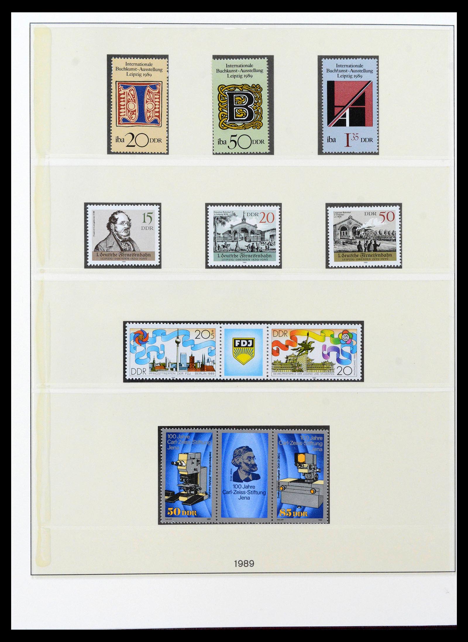 38652 0318 - Postzegelverzameling 38652 DDR 1949-1990.