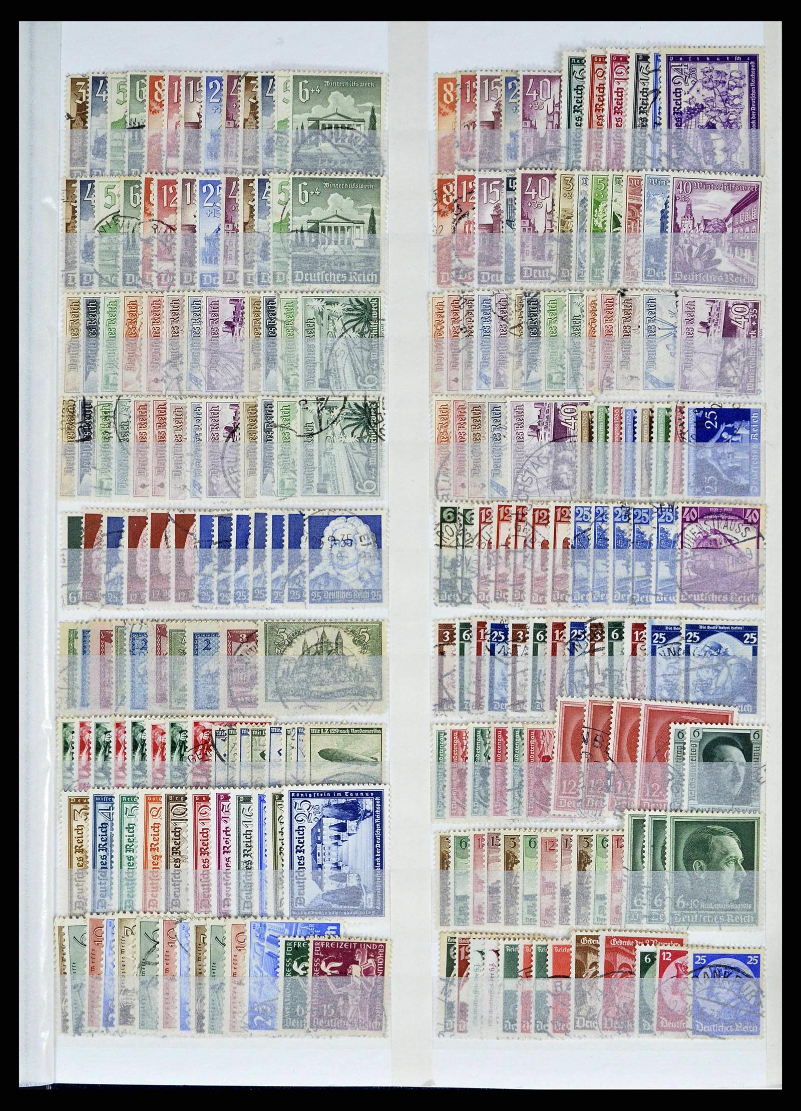 38720 0061 - Postzegelverzameling 38720 Europese landen.