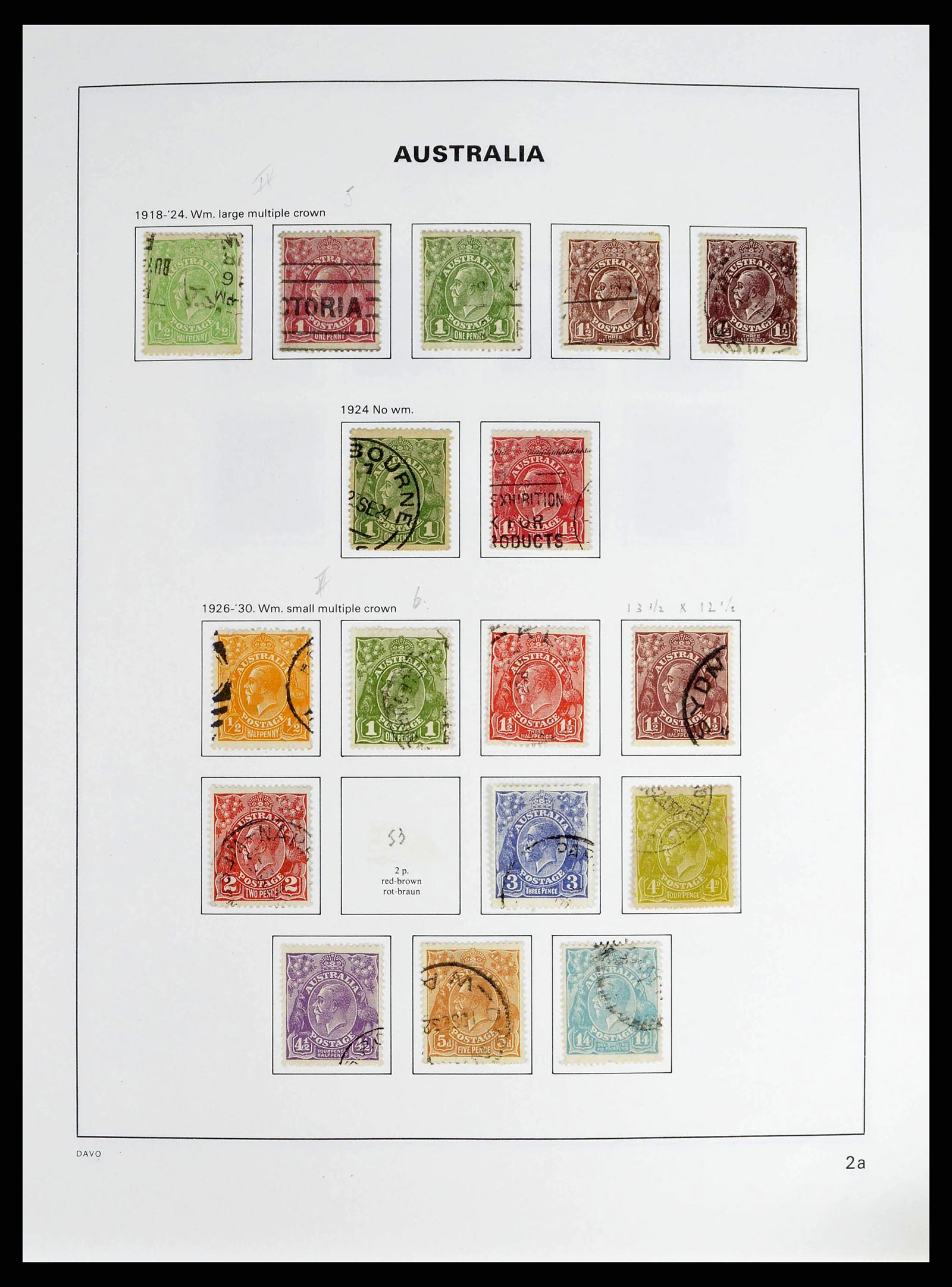 38733 0006 - Stamp collection 38733 Australia 1913-2003.