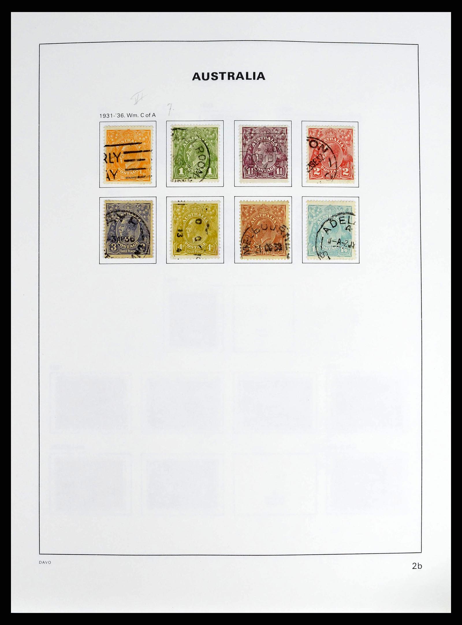 38733 0007 - Stamp collection 38733 Australia 1913-2003.