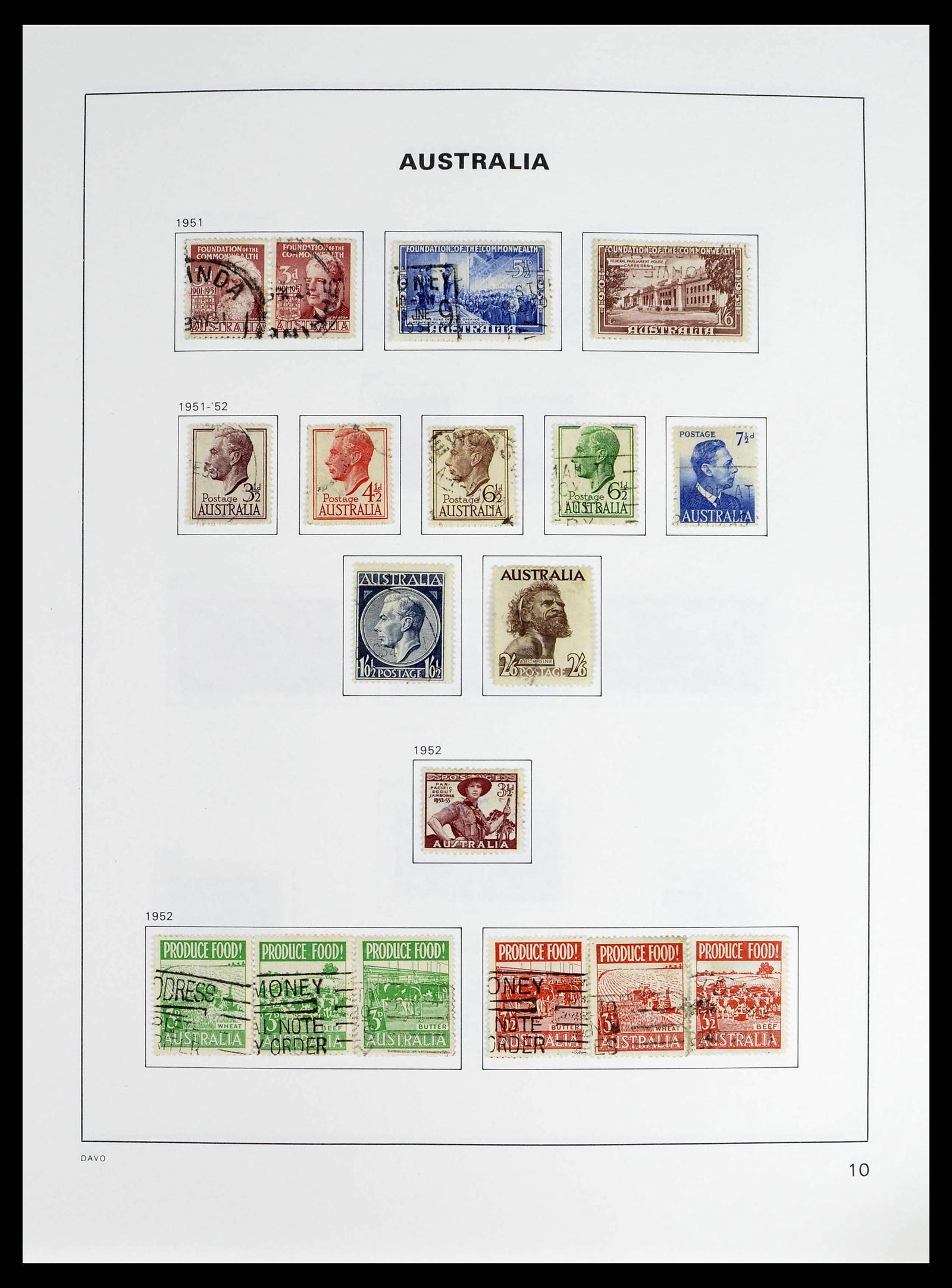 38733 0015 - Stamp collection 38733 Australia 1913-2003.