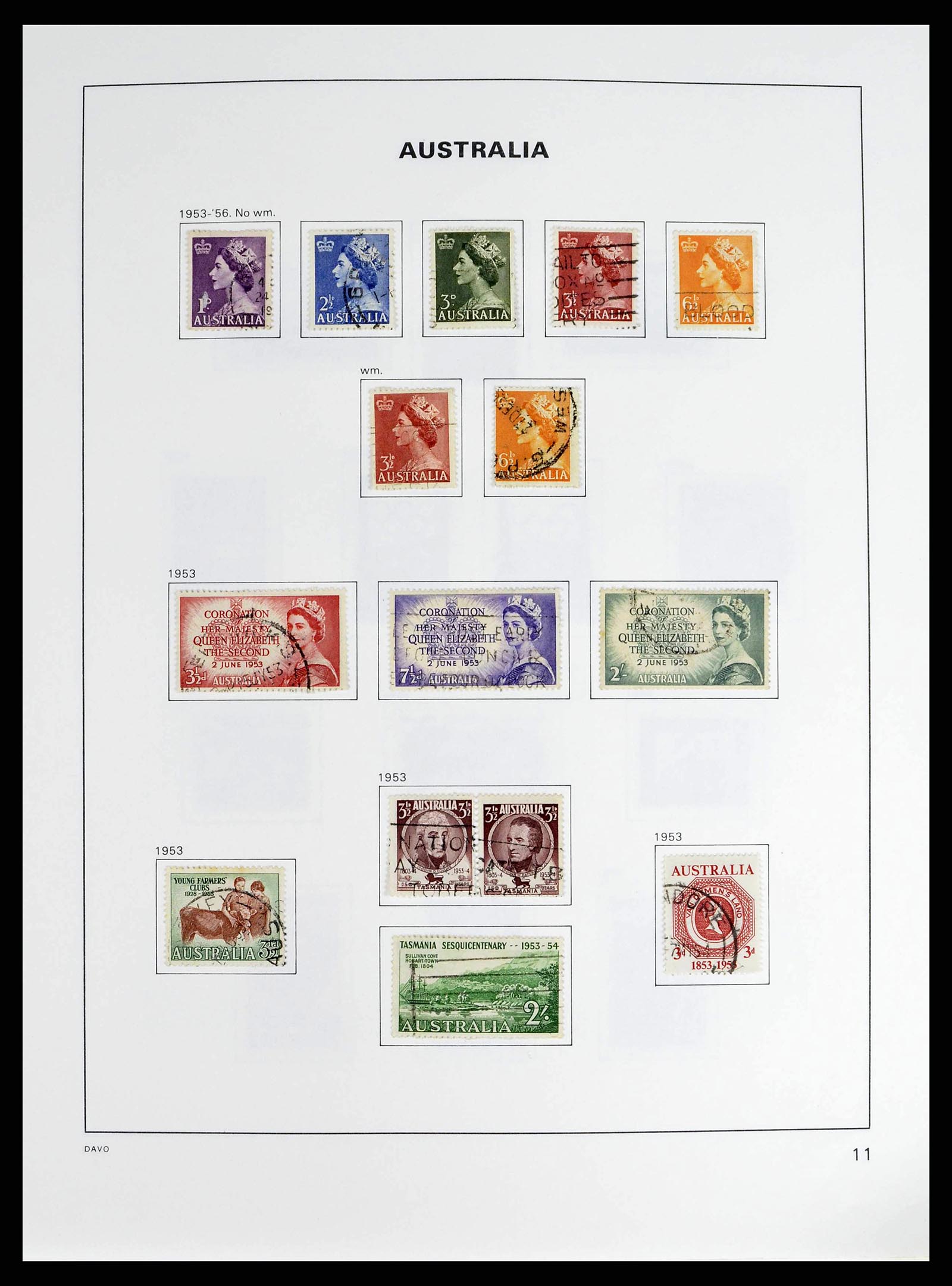 38733 0016 - Stamp collection 38733 Australia 1913-2003.