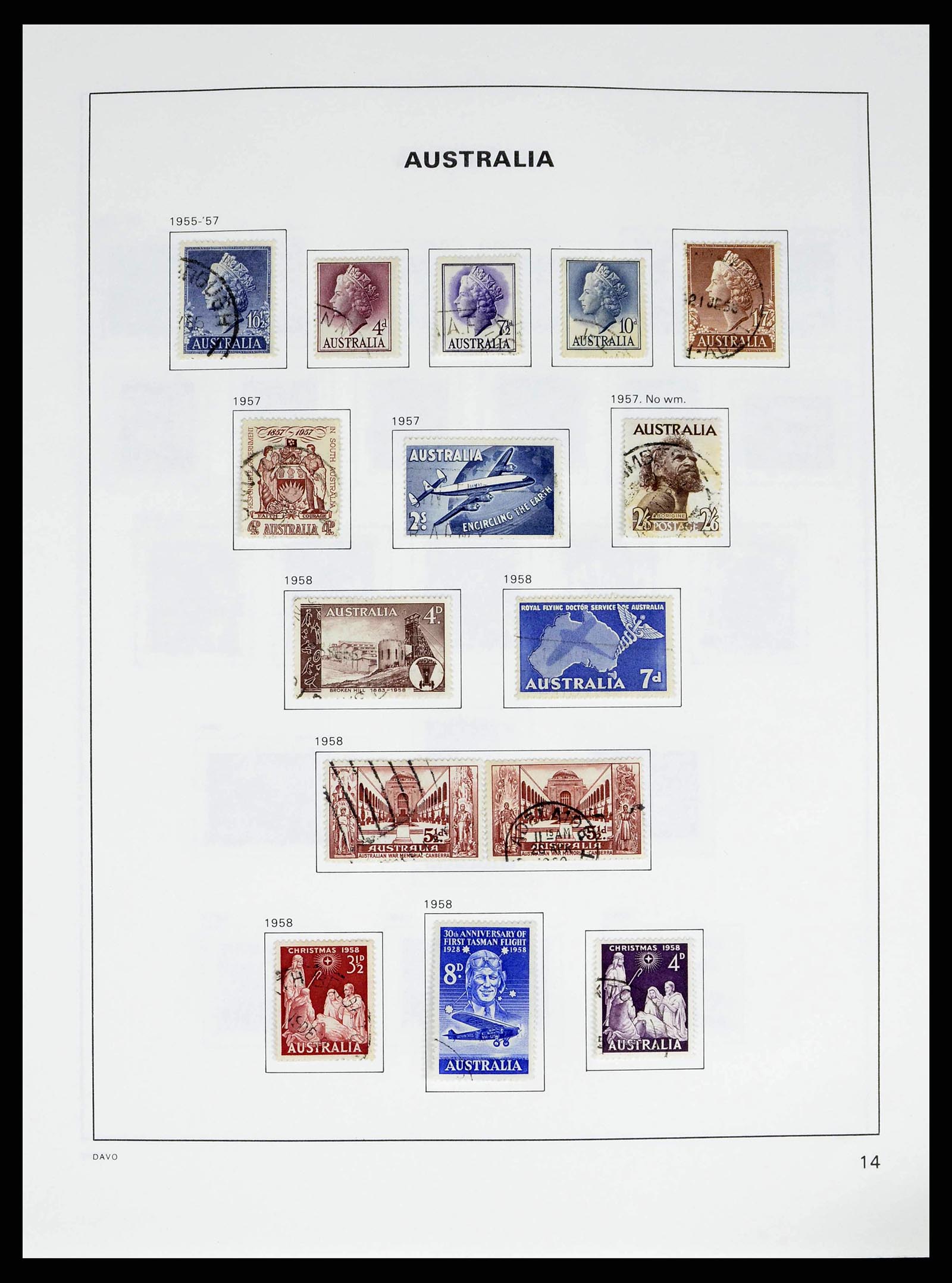 38733 0019 - Stamp collection 38733 Australia 1913-2003.