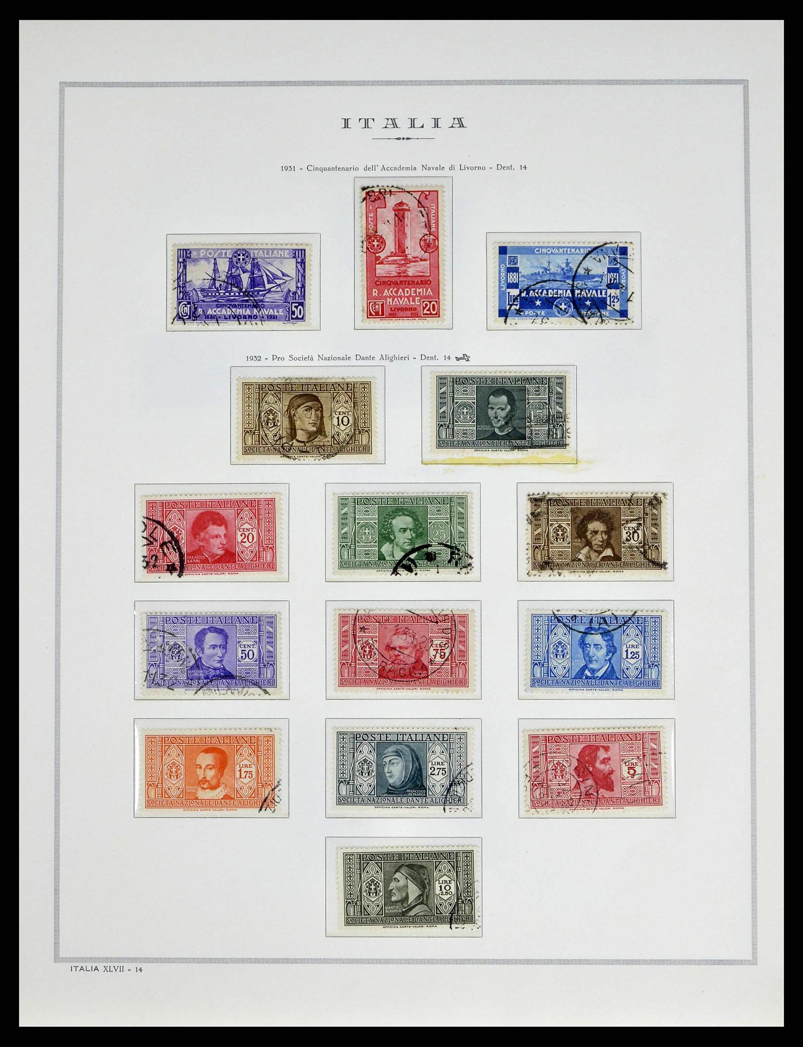 38735 0026 - Postzegelverzameling 38735 Italië 1861-1945.