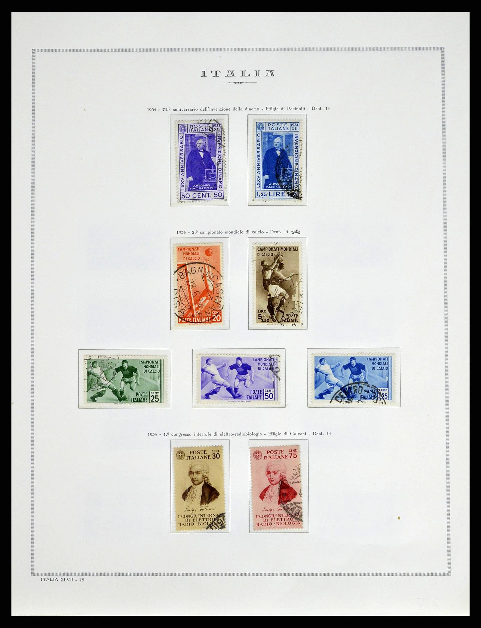 38735 0030 - Postzegelverzameling 38735 Italië 1861-1945.