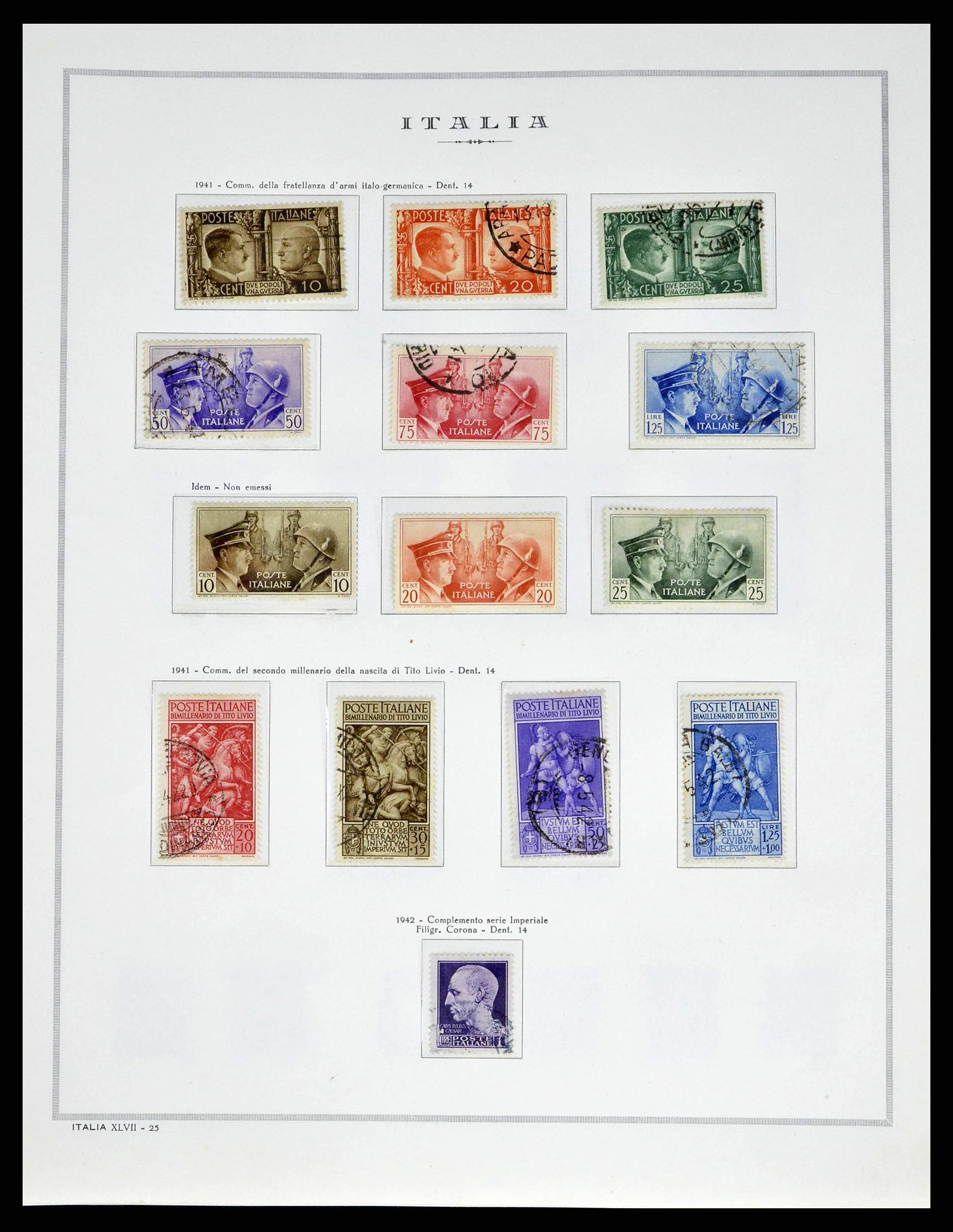 38735 0038 - Postzegelverzameling 38735 Italië 1861-1945.