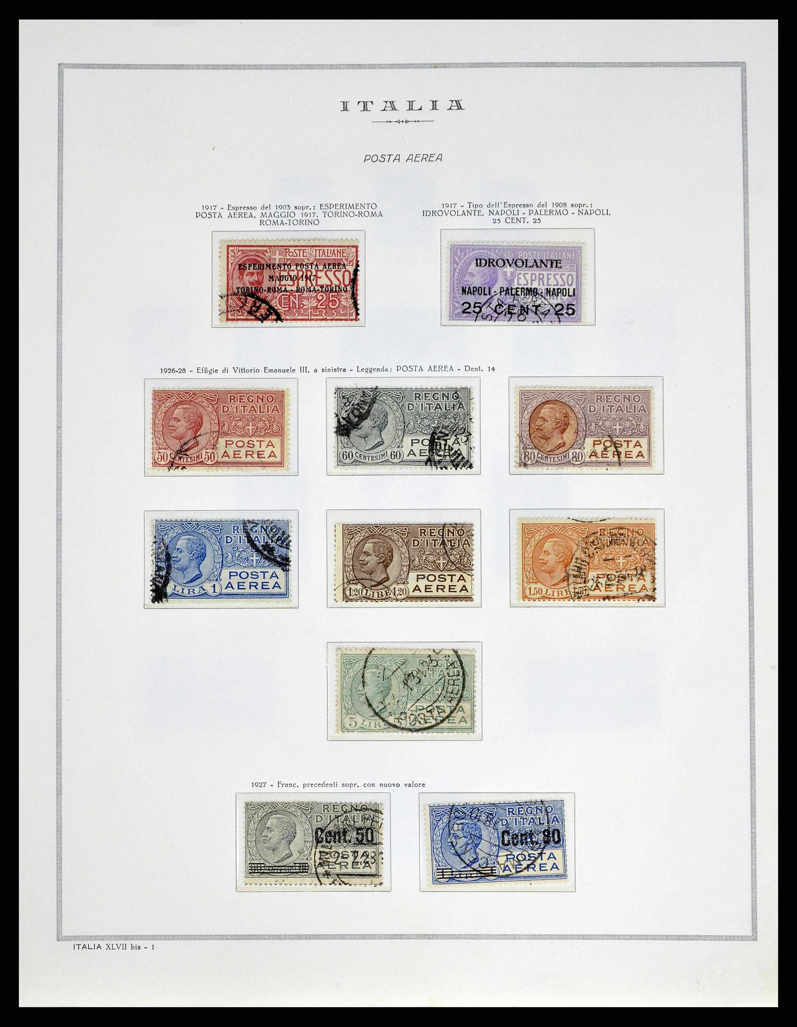 38735 0040 - Postzegelverzameling 38735 Italië 1861-1945.