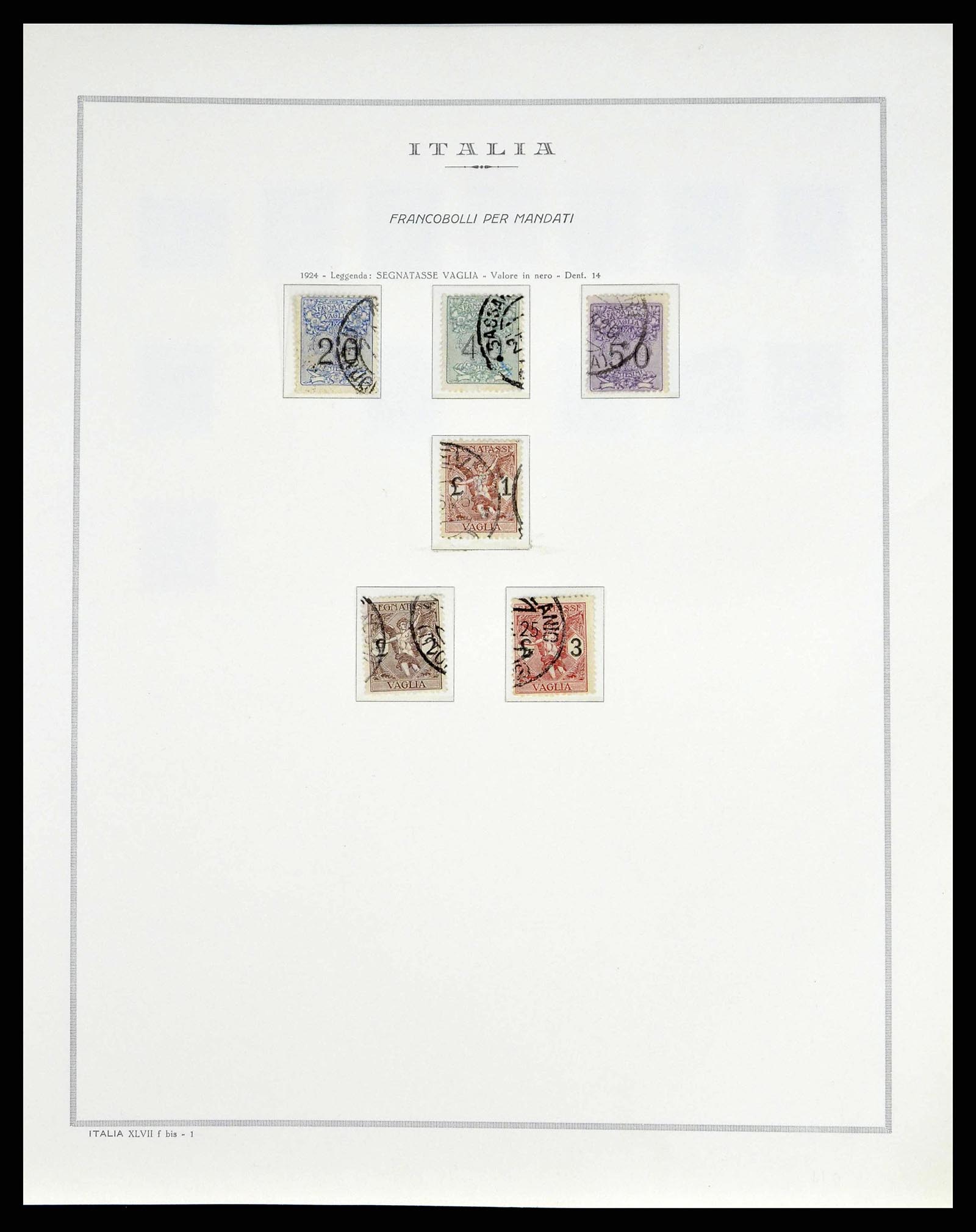 38735 0063 - Postzegelverzameling 38735 Italië 1861-1945.