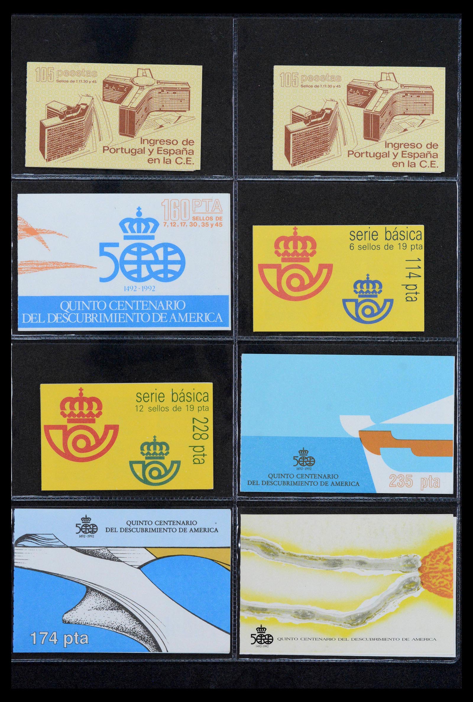 38761 0182 - Stamp collection 38761 All world stampbooklets.