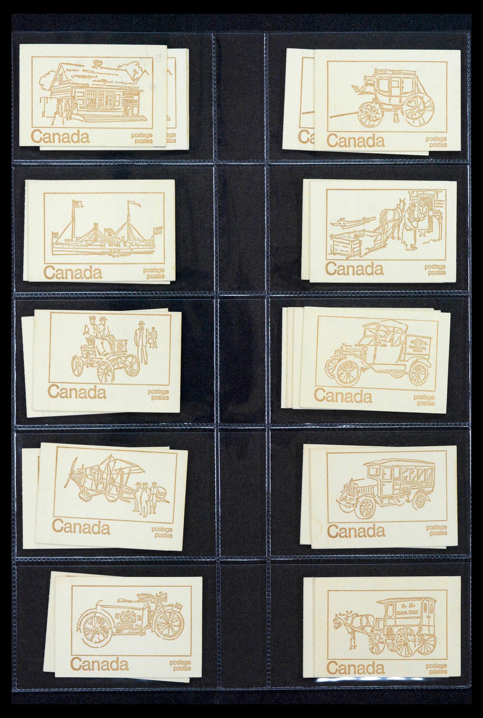 38761 0192 - Stamp collection 38761 All world stampbooklets.