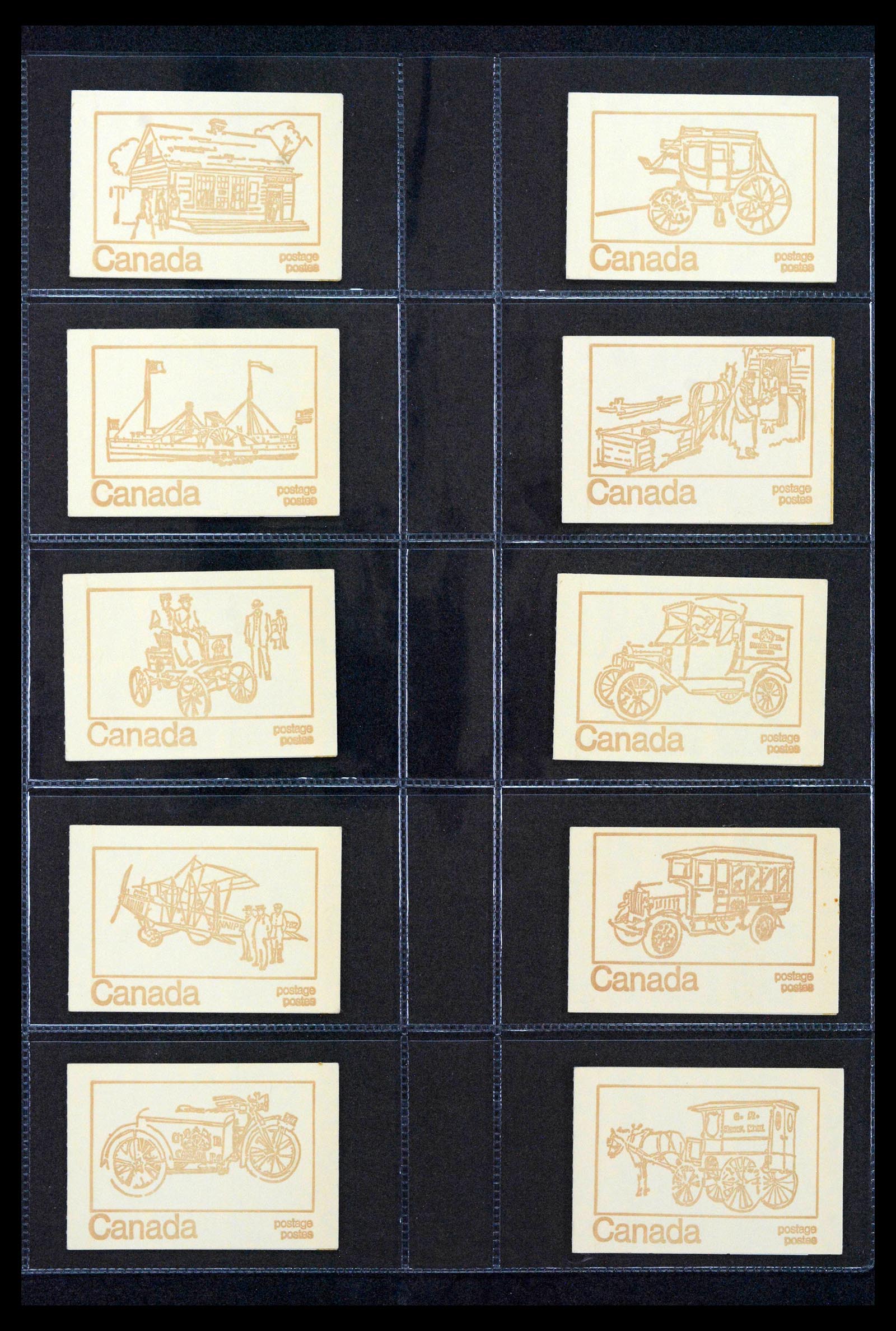 38761 0193 - Stamp collection 38761 All world stampbooklets.