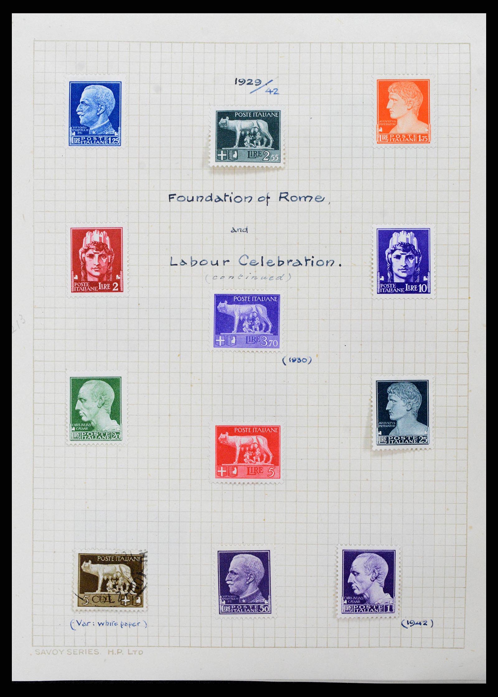 38795 0066 - Postzegelverzameling 38795 Italië supercollectie 1851-1947.