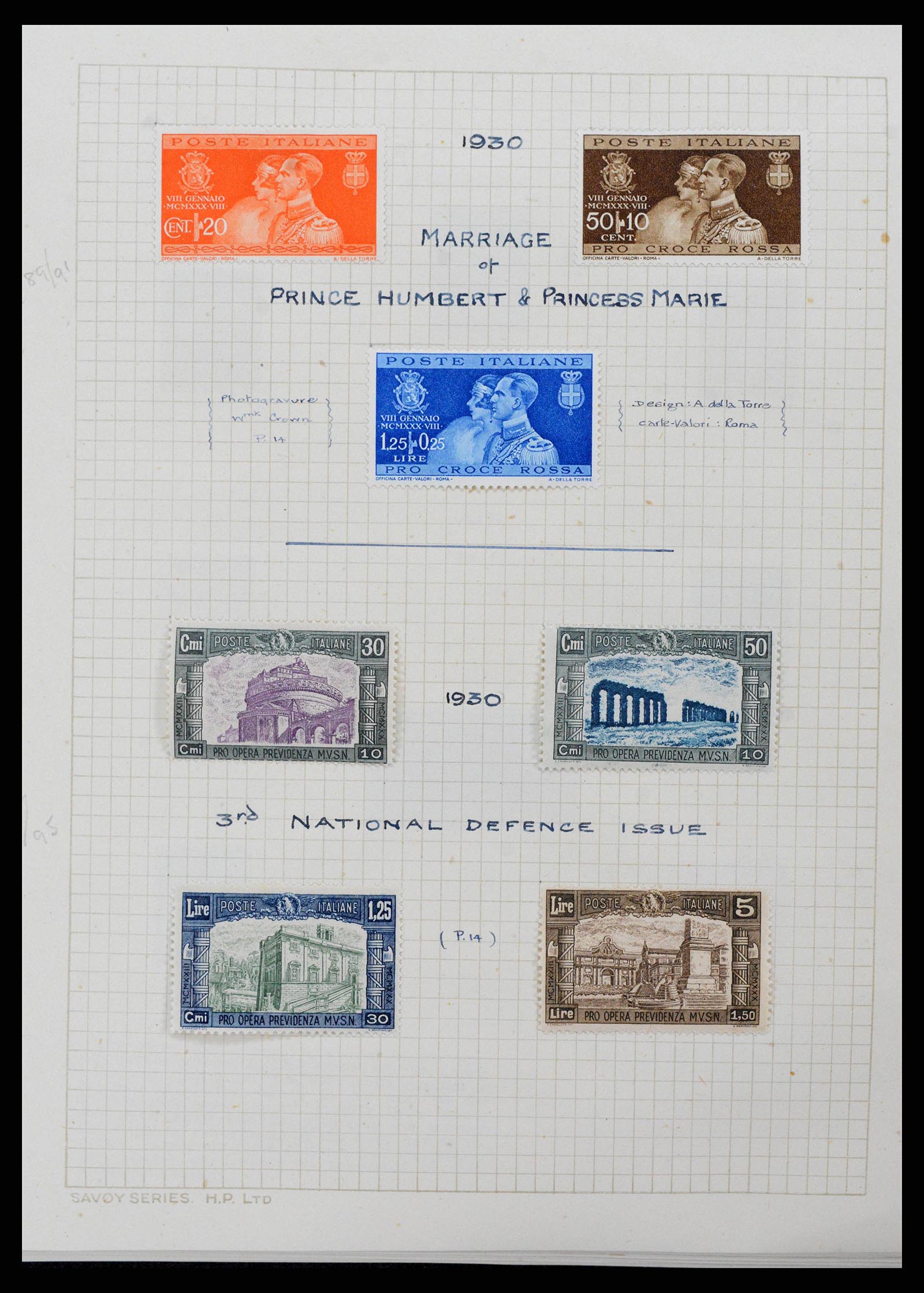 38795 0068 - Postzegelverzameling 38795 Italië supercollectie 1851-1947.