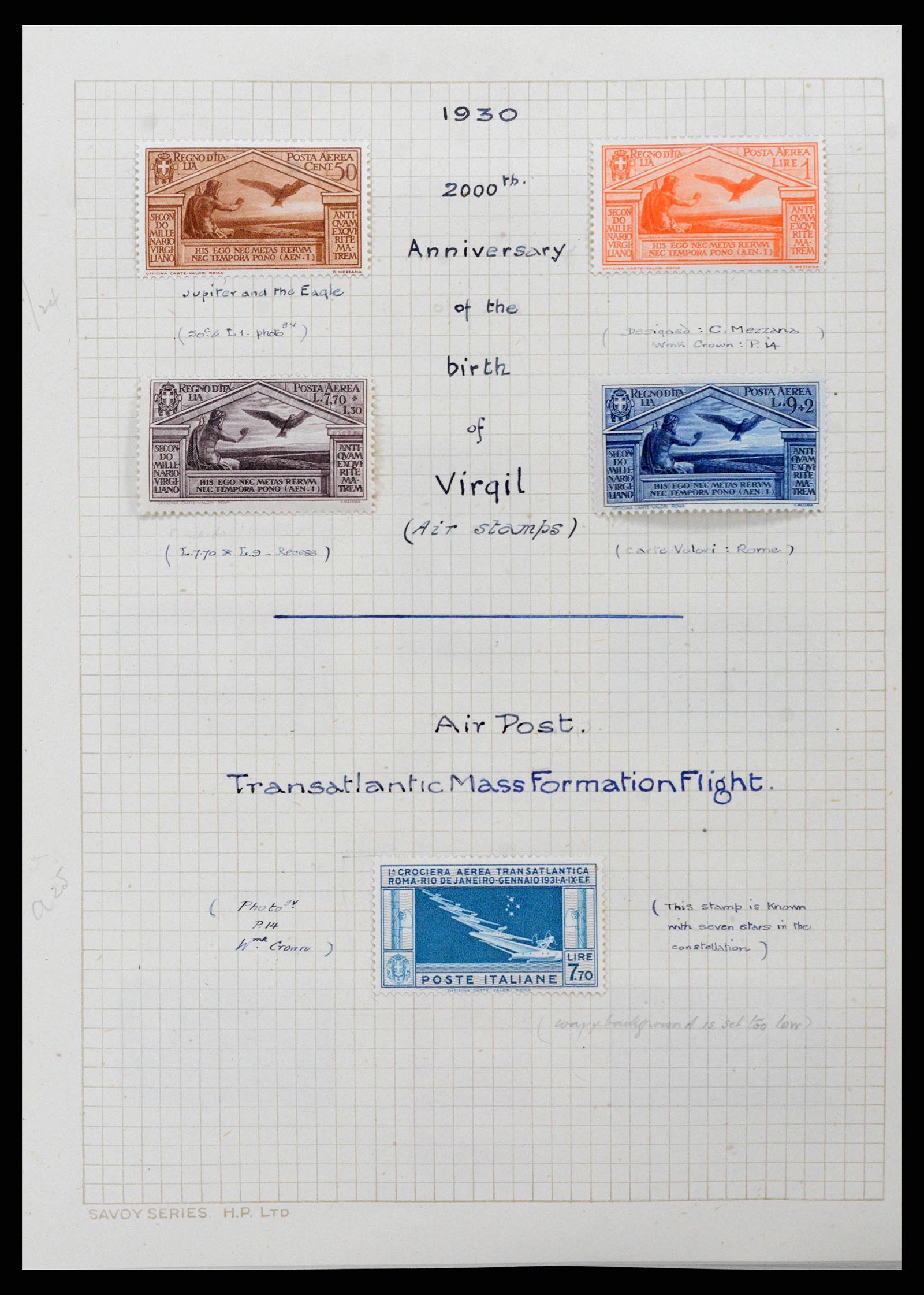 38795 0072 - Postzegelverzameling 38795 Italië supercollectie 1851-1947.