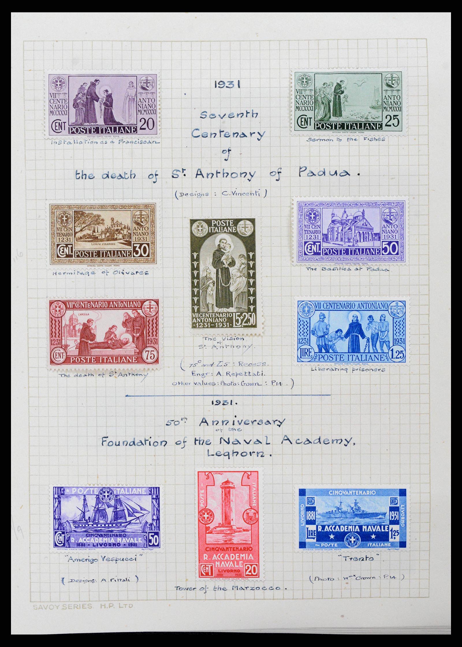 38795 0073 - Postzegelverzameling 38795 Italië supercollectie 1851-1947.