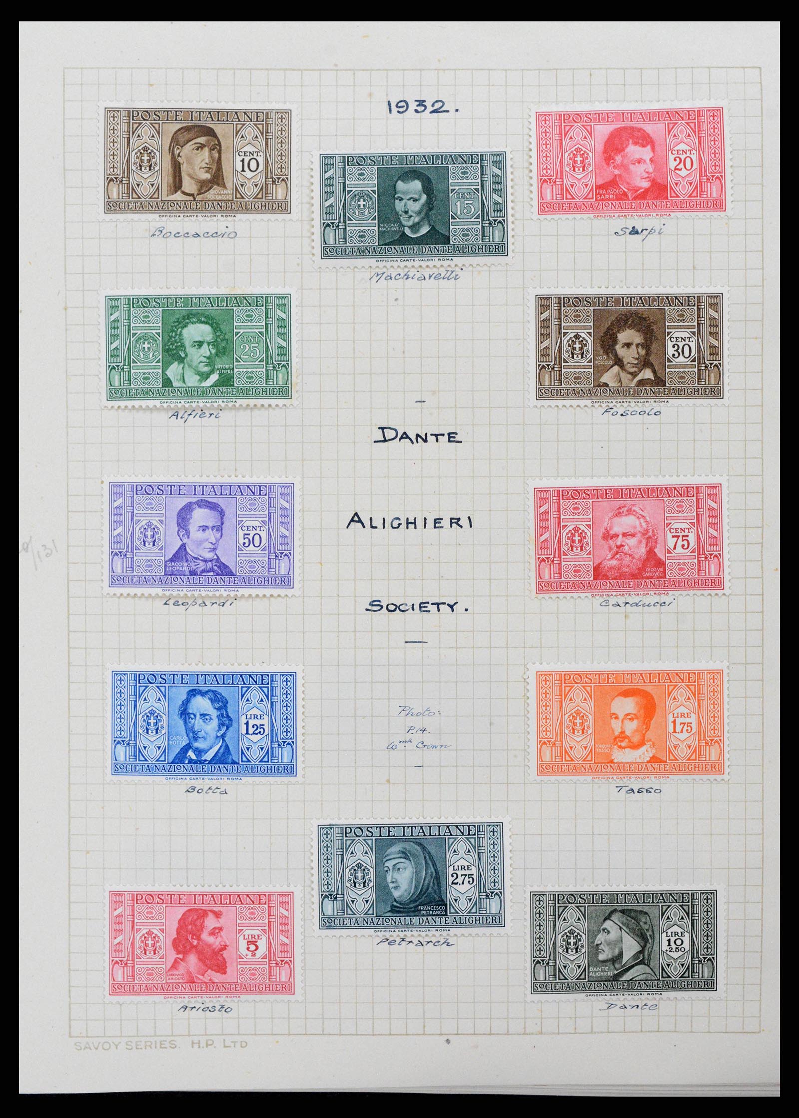 38795 0074 - Postzegelverzameling 38795 Italië supercollectie 1851-1947.