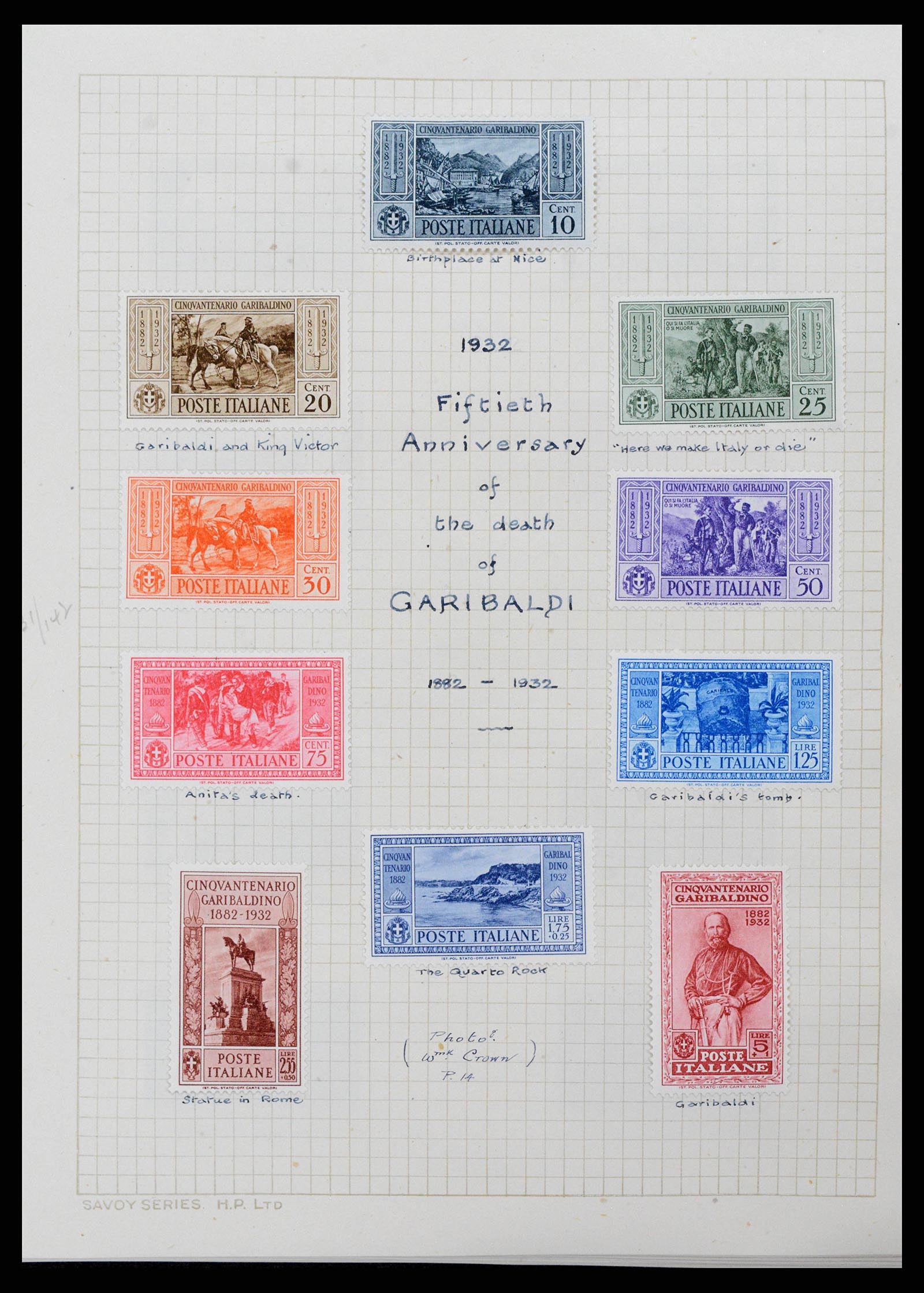 38795 0076 - Postzegelverzameling 38795 Italië supercollectie 1851-1947.