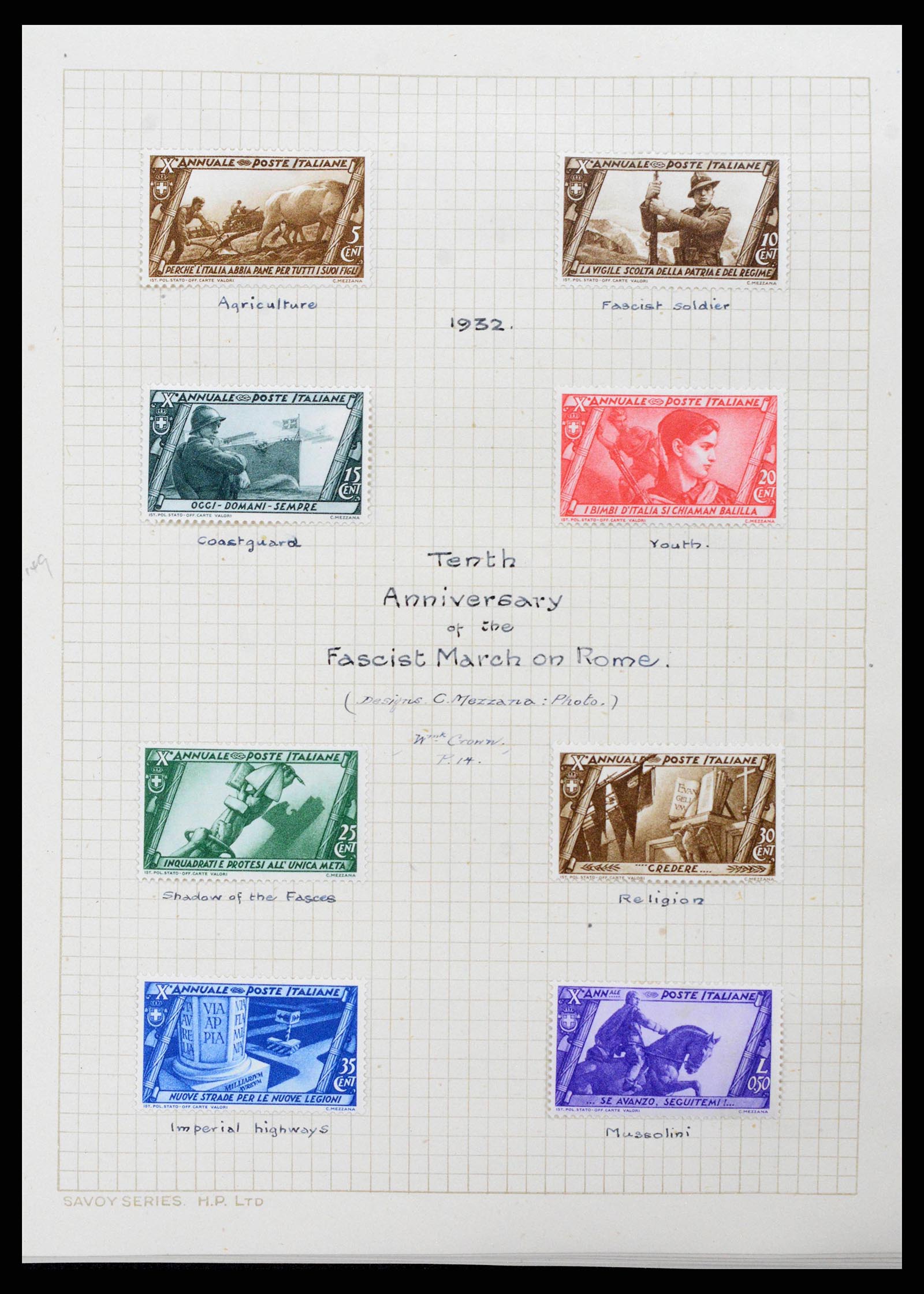 38795 0077 - Postzegelverzameling 38795 Italië supercollectie 1851-1947.