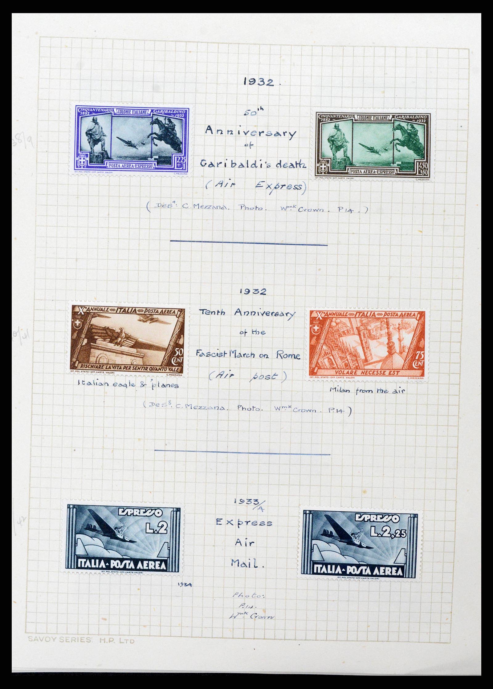 38795 0080 - Postzegelverzameling 38795 Italië supercollectie 1851-1947.
