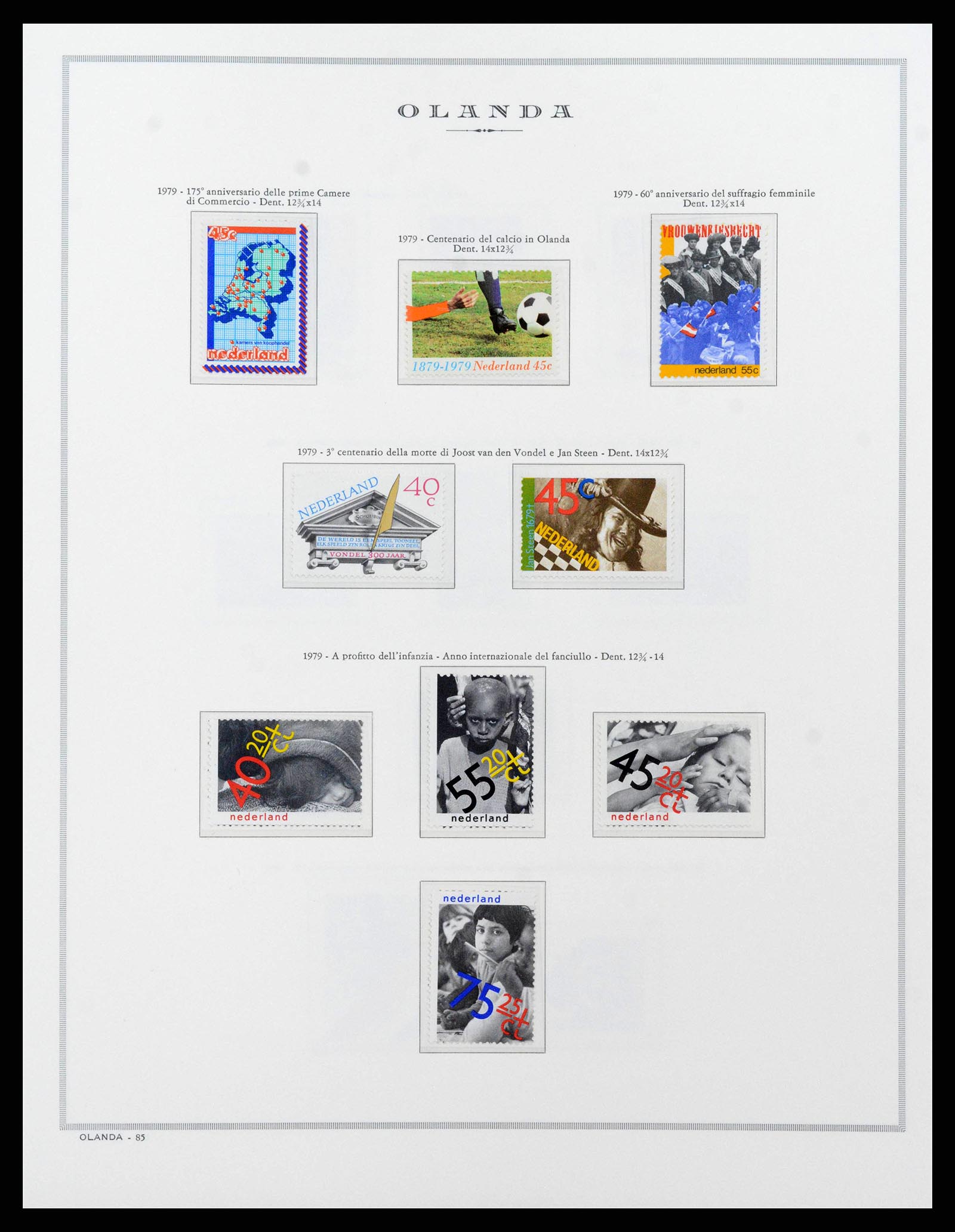 38796 0077 - Postzegelverzameling 38796 Nederland 1894-1980.