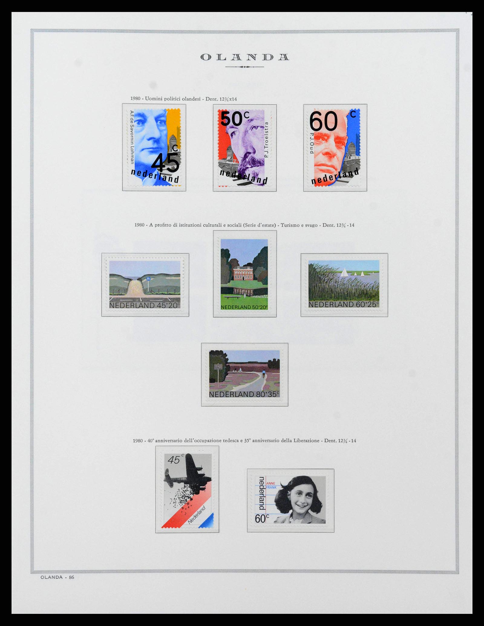 38796 0078 - Postzegelverzameling 38796 Nederland 1894-1980.