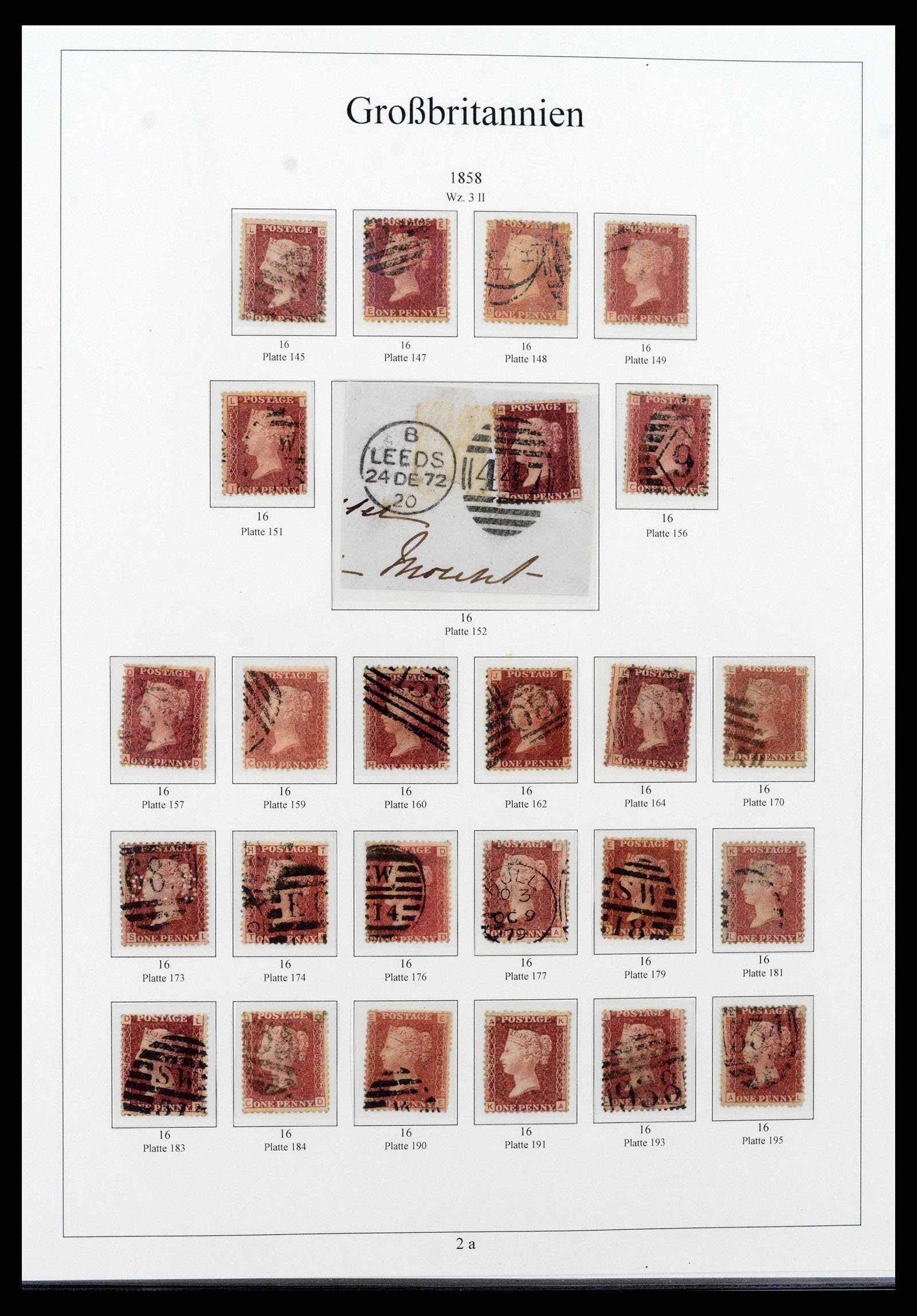 38825 0004 - Postzegelverzameling 38825 Engeland 1840-1976.