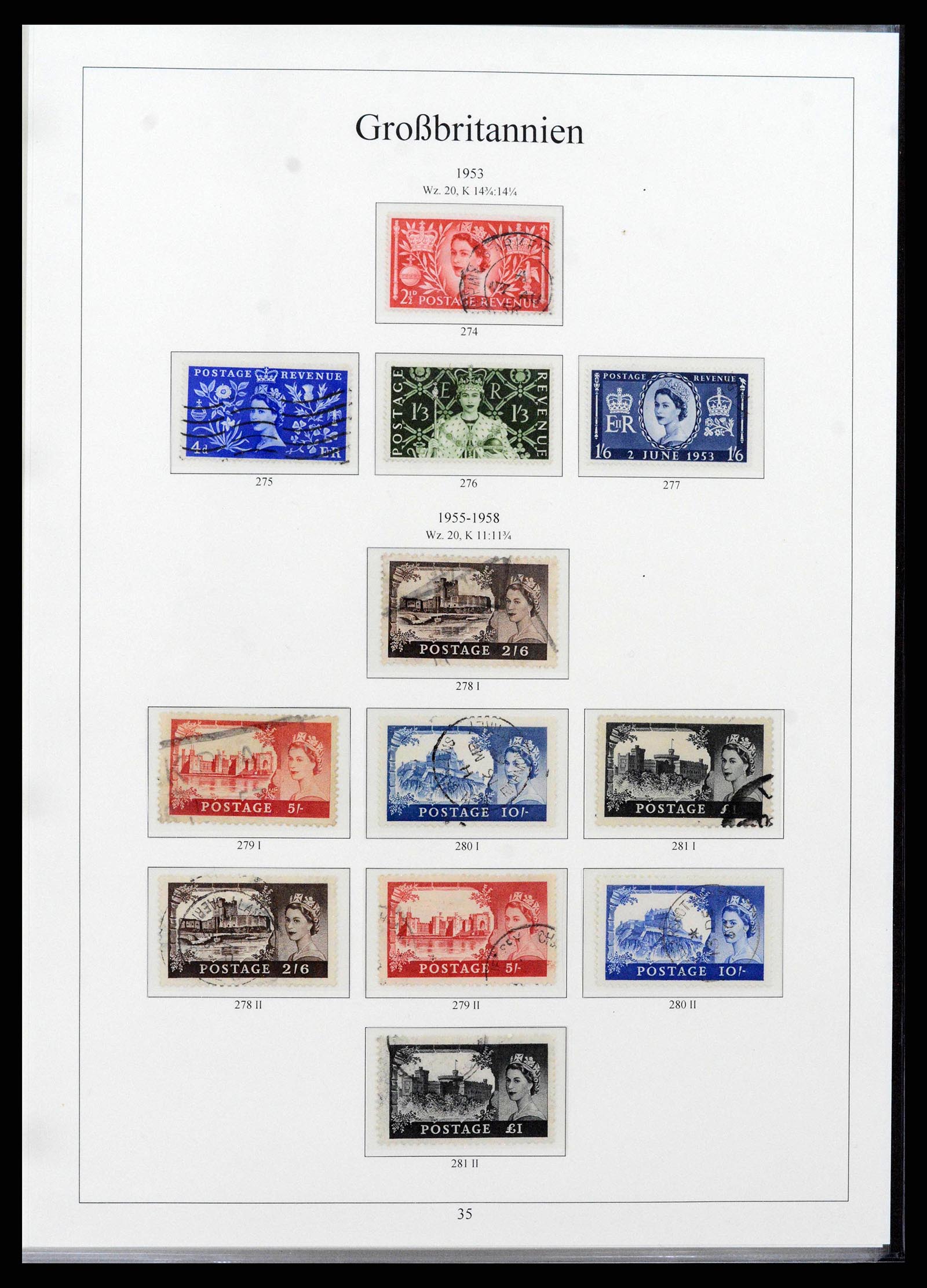 38825 0050 - Postzegelverzameling 38825 Engeland 1840-1976.