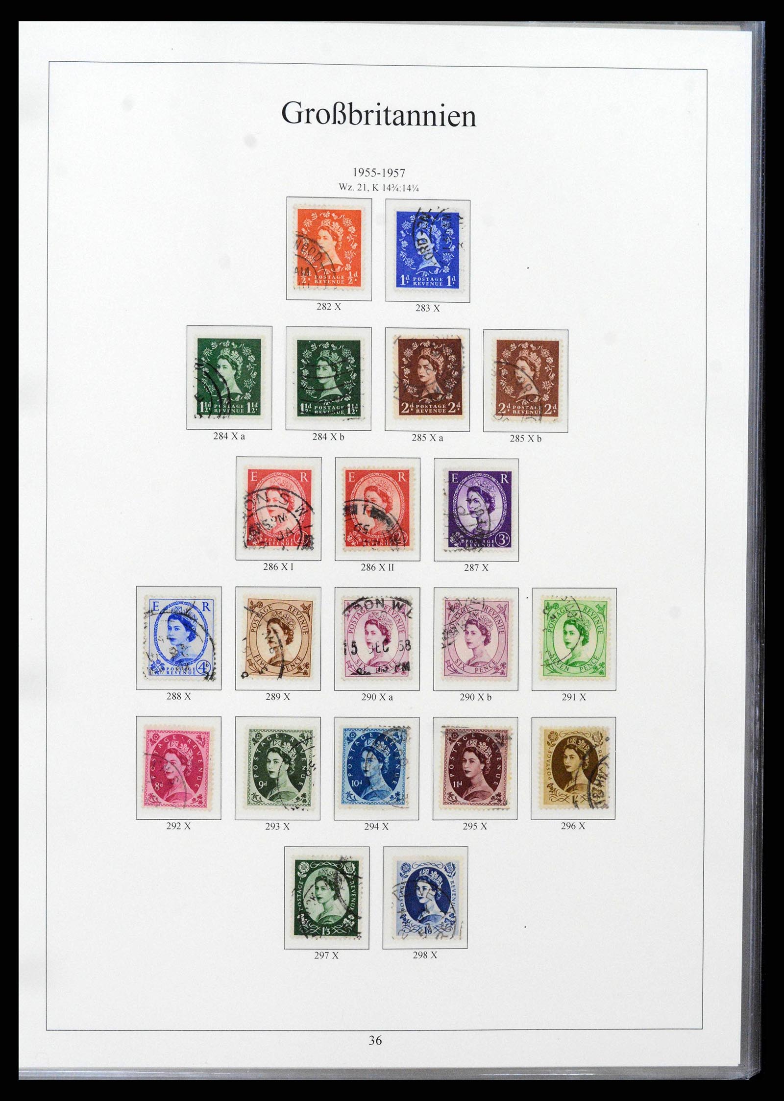 38825 0051 - Postzegelverzameling 38825 Engeland 1840-1976.