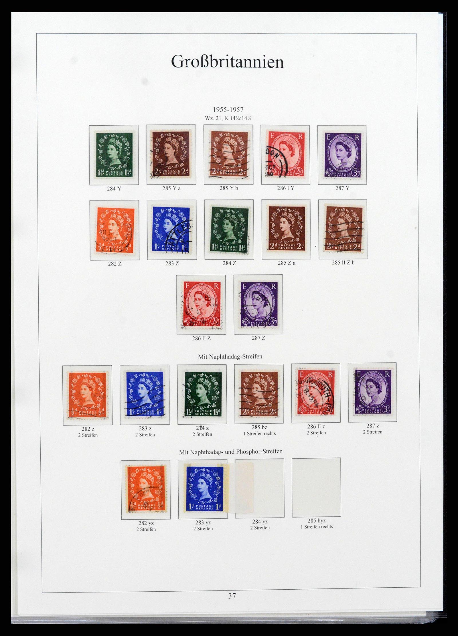 38825 0052 - Postzegelverzameling 38825 Engeland 1840-1976.