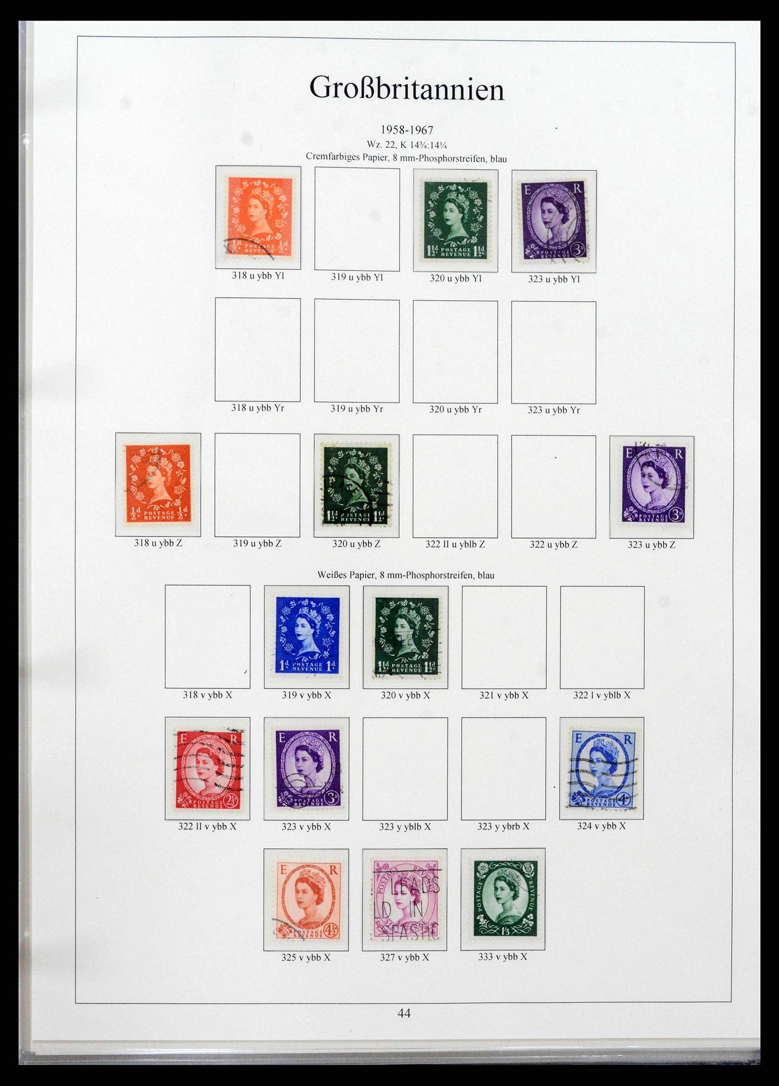38825 0059 - Postzegelverzameling 38825 Engeland 1840-1976.