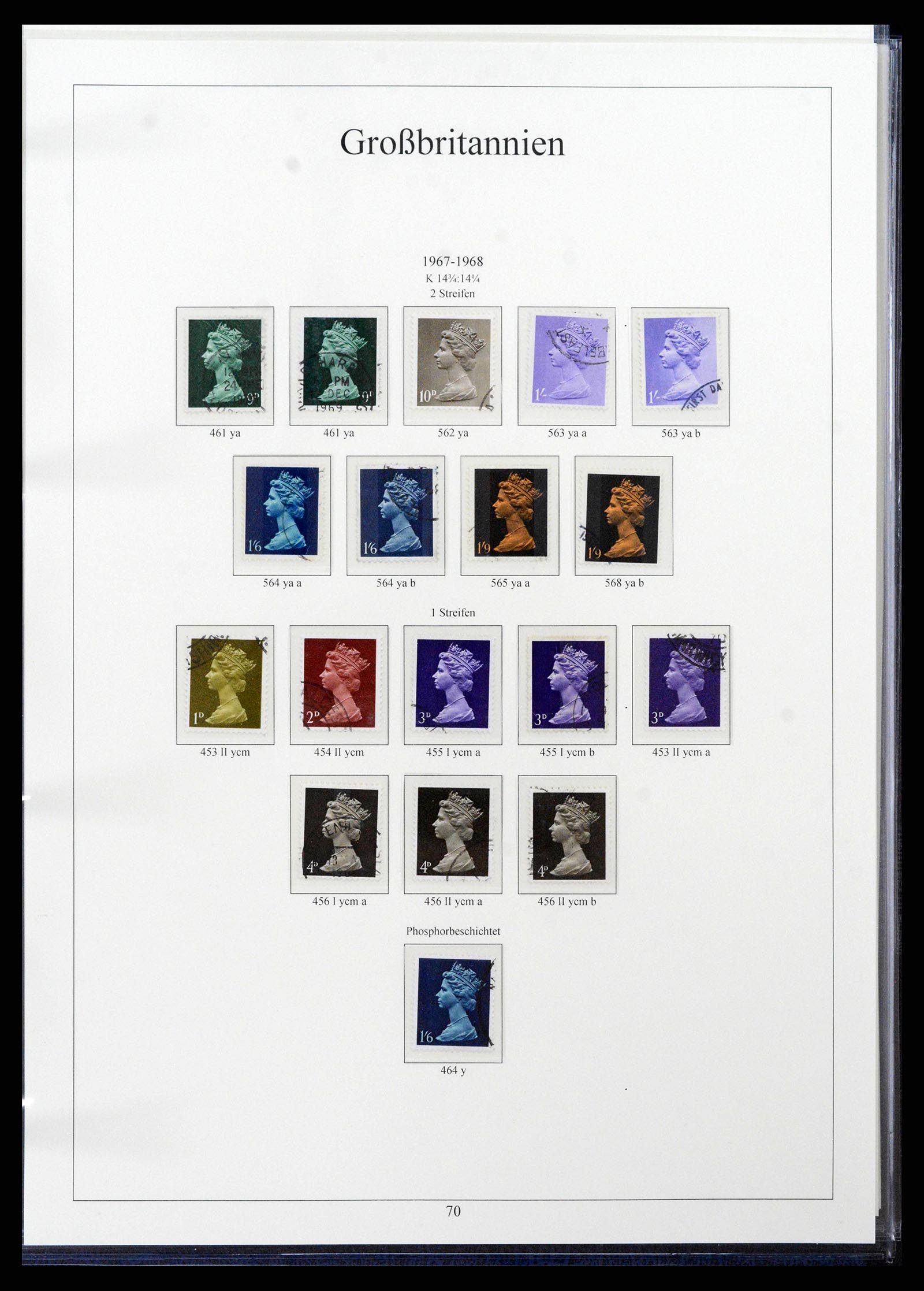 38825 0086 - Postzegelverzameling 38825 Engeland 1840-1976.