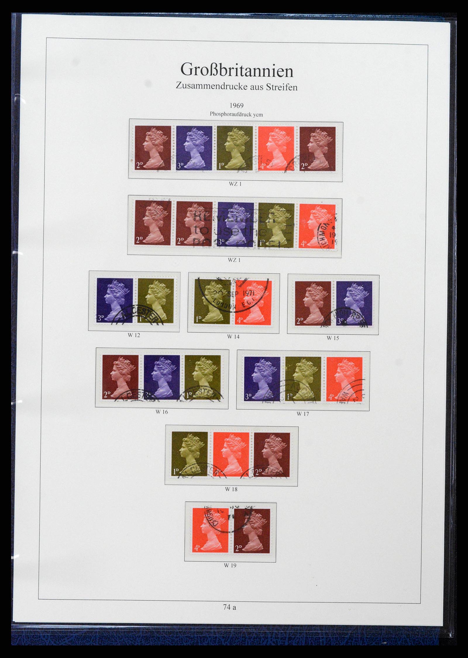 38825 0091 - Postzegelverzameling 38825 Engeland 1840-1976.